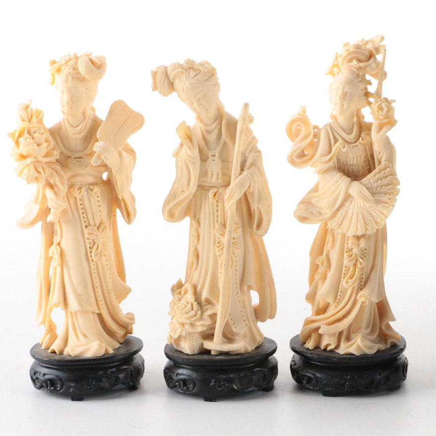 Chinese Female Figurines