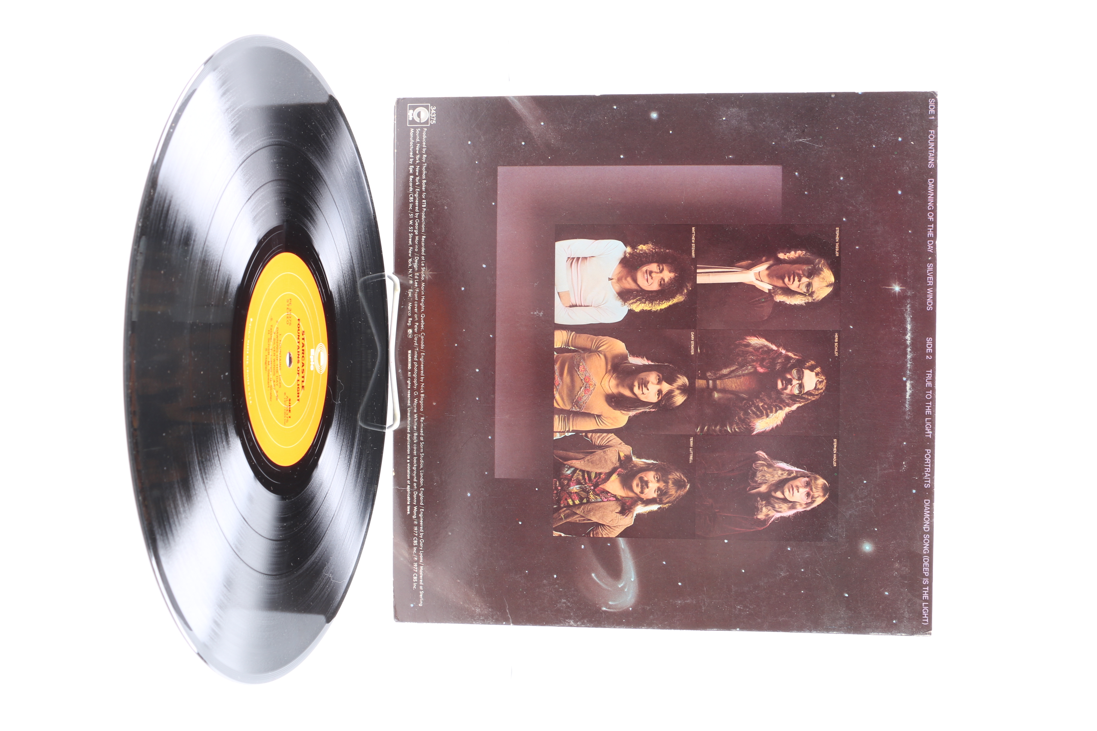 Starcastle LPs Including "Citadel" and "Fountains Of Light"