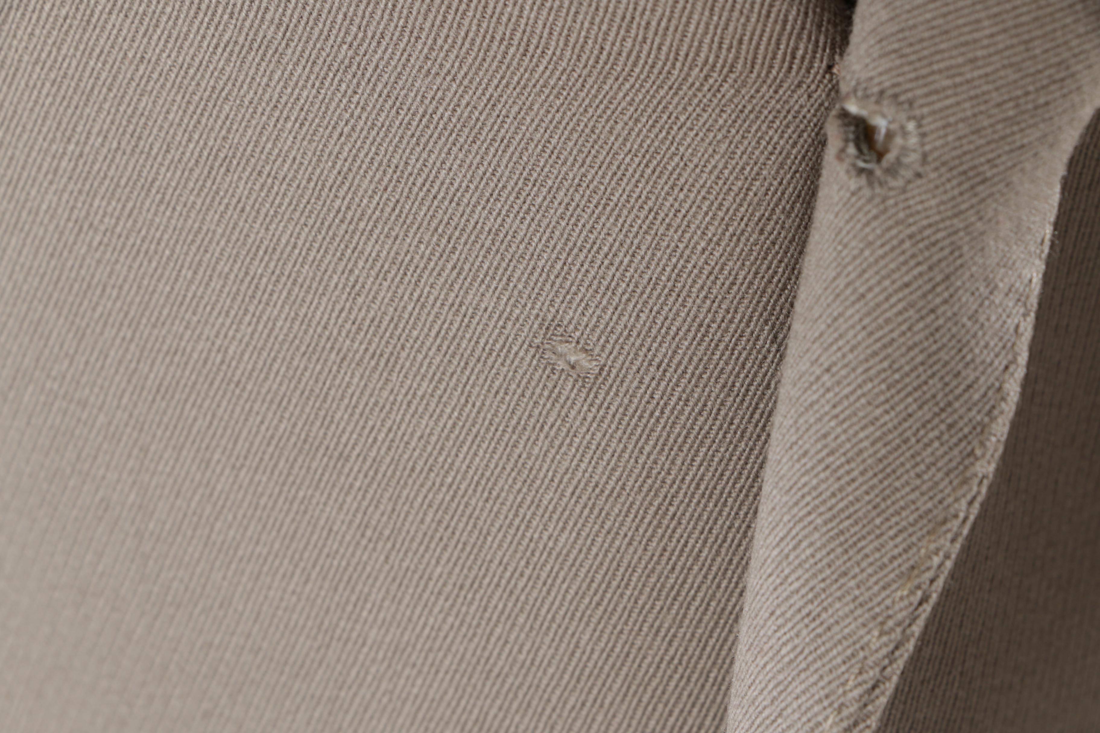 Men's Hickey-Freeman Taupe Wool Overcoat