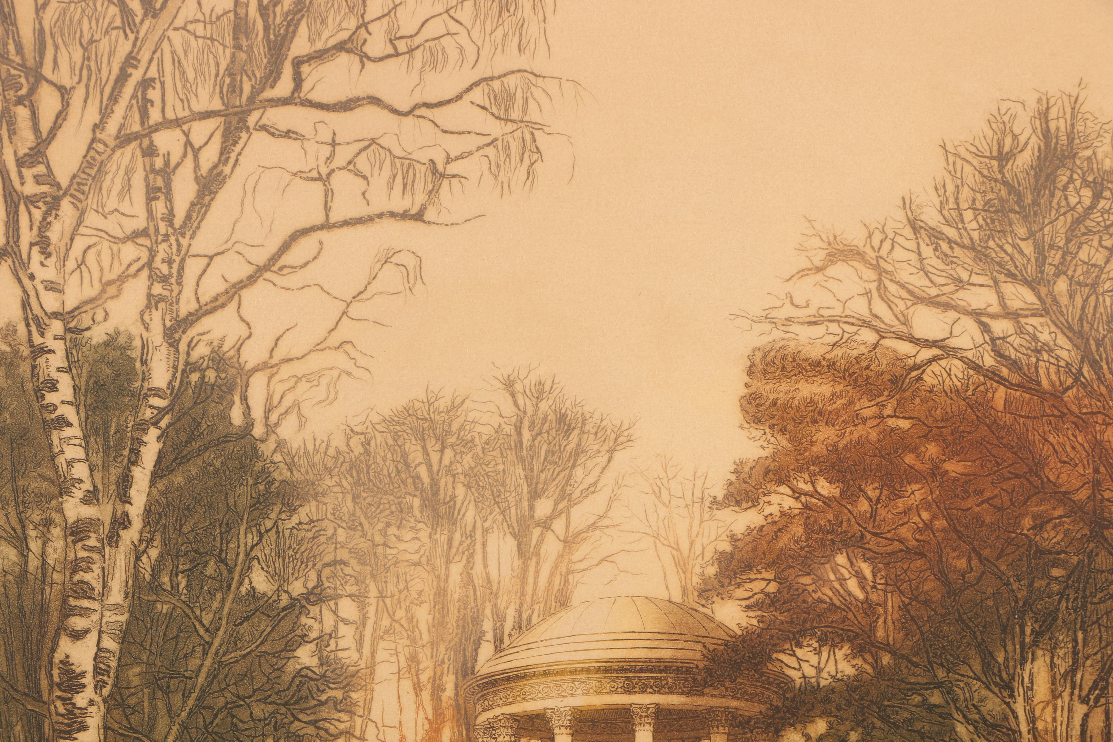 Limited Edition Color Etching on Paper