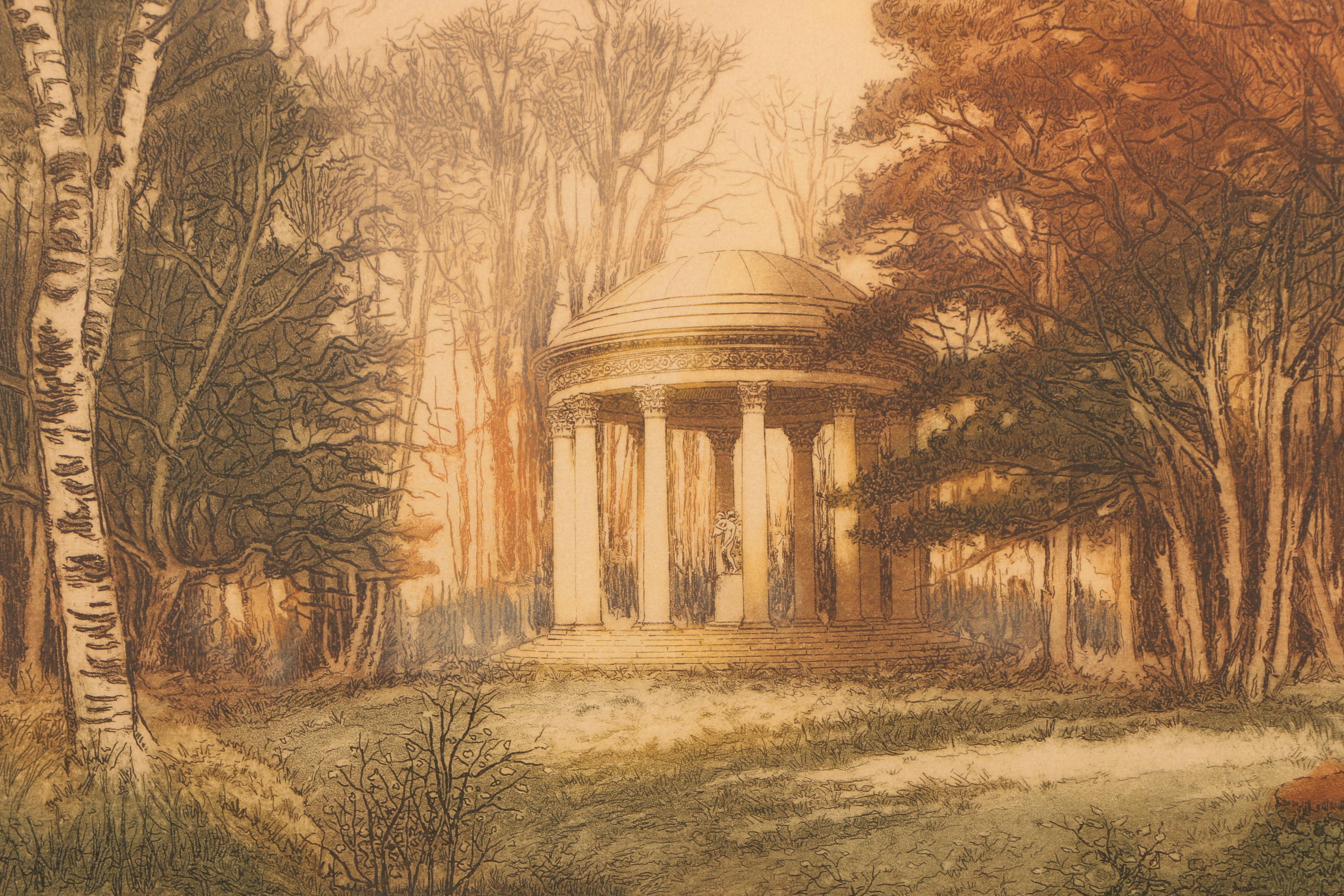 Limited Edition Color Etching on Paper