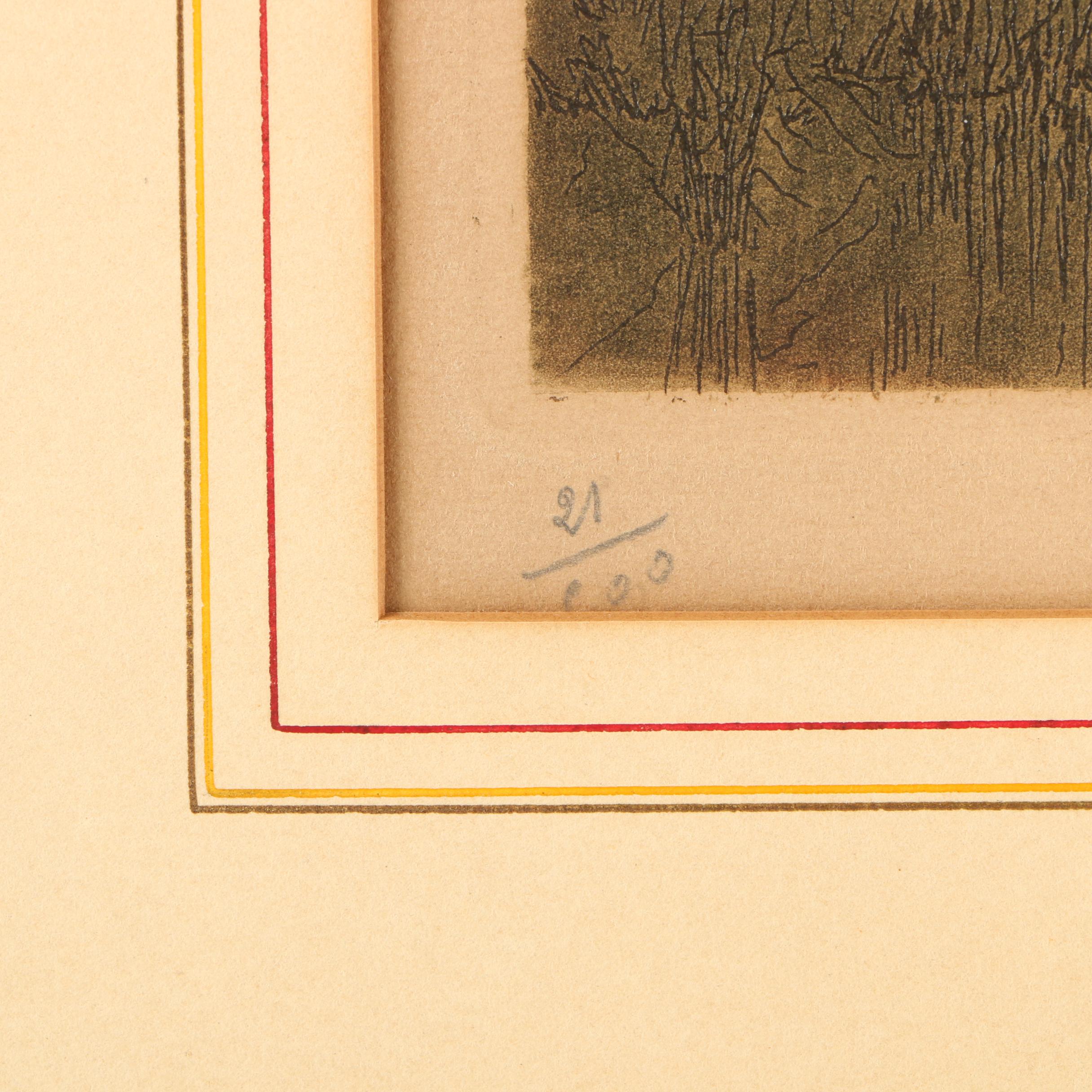 Limited Edition Color Etching on Paper