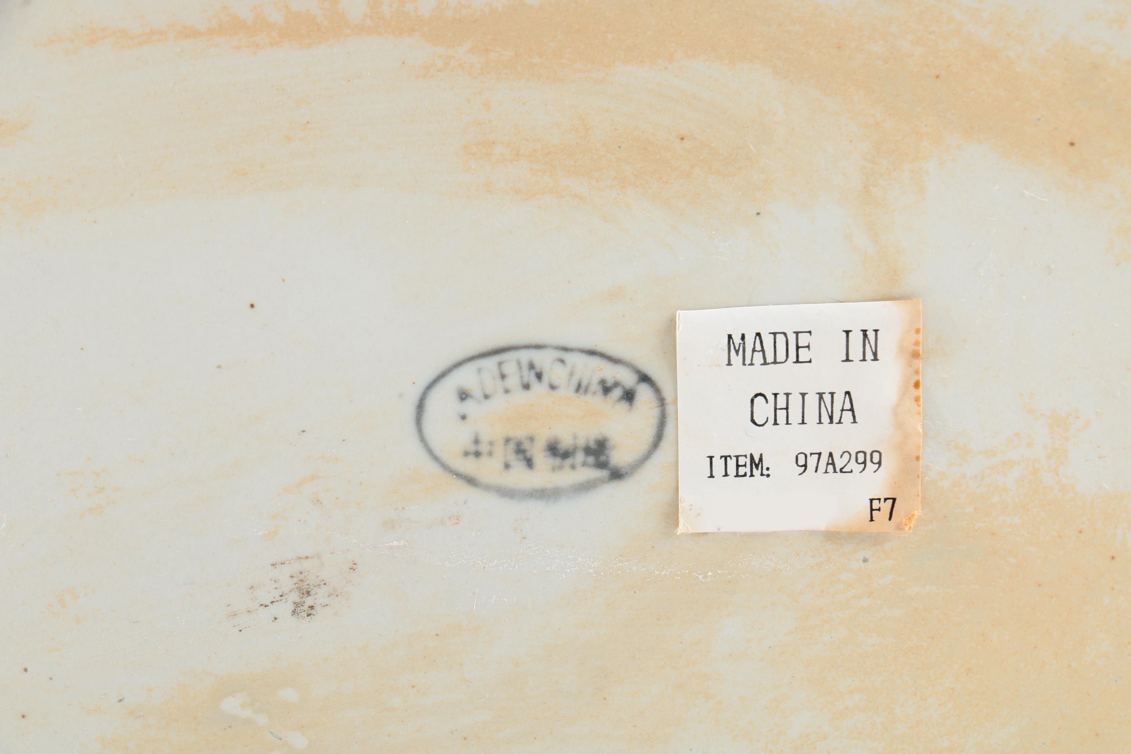 Chinese Vintage Blue and White Planters