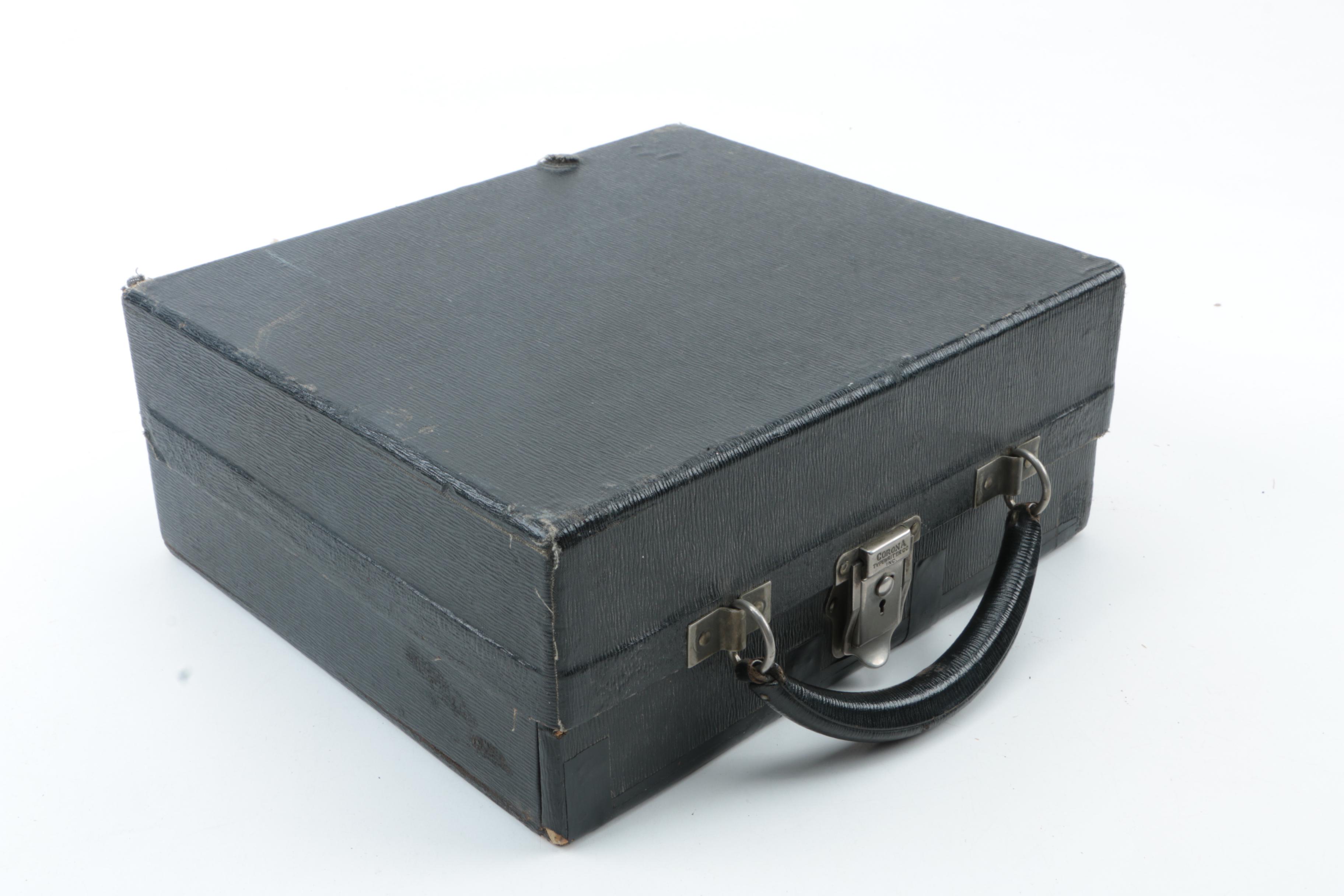 1920s Corona #3 Folding Typewriter