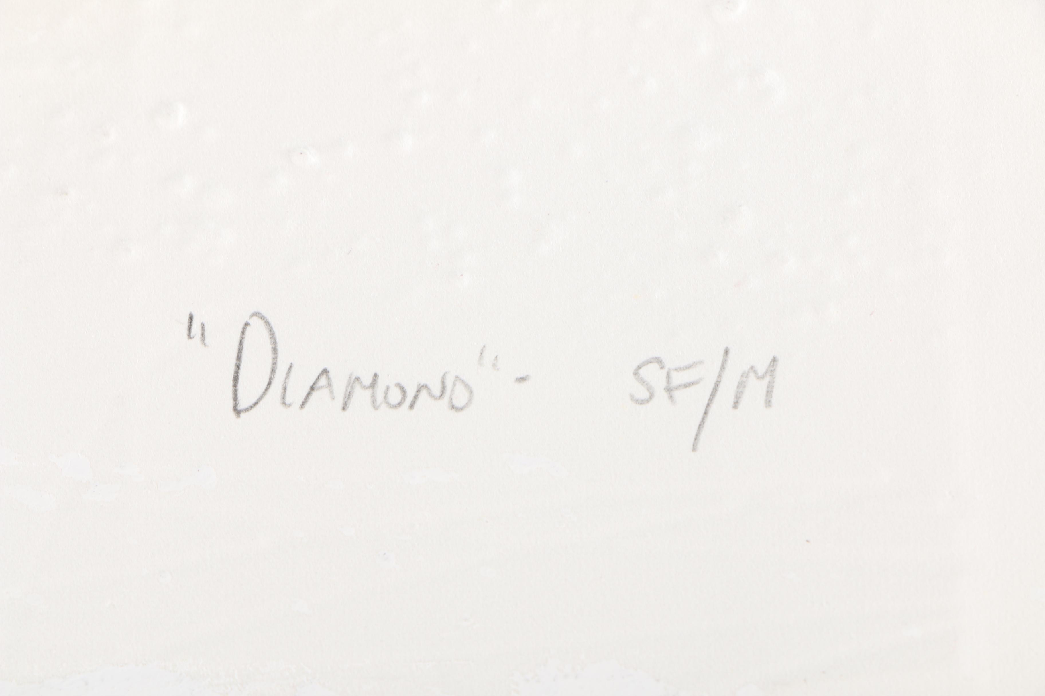 Lawrence Lerfald Mixed Media "Diamond"