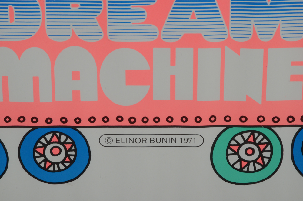 Elinor Bunin Lithographic Print "The Great American Dream Machine"