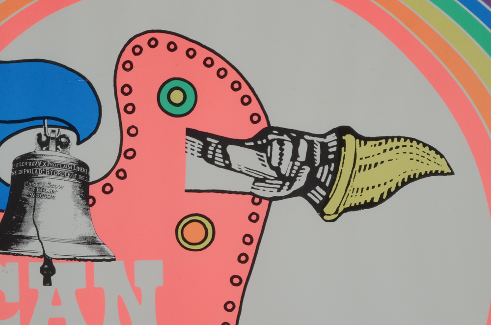 Elinor Bunin Lithographic Print "The Great American Dream Machine"