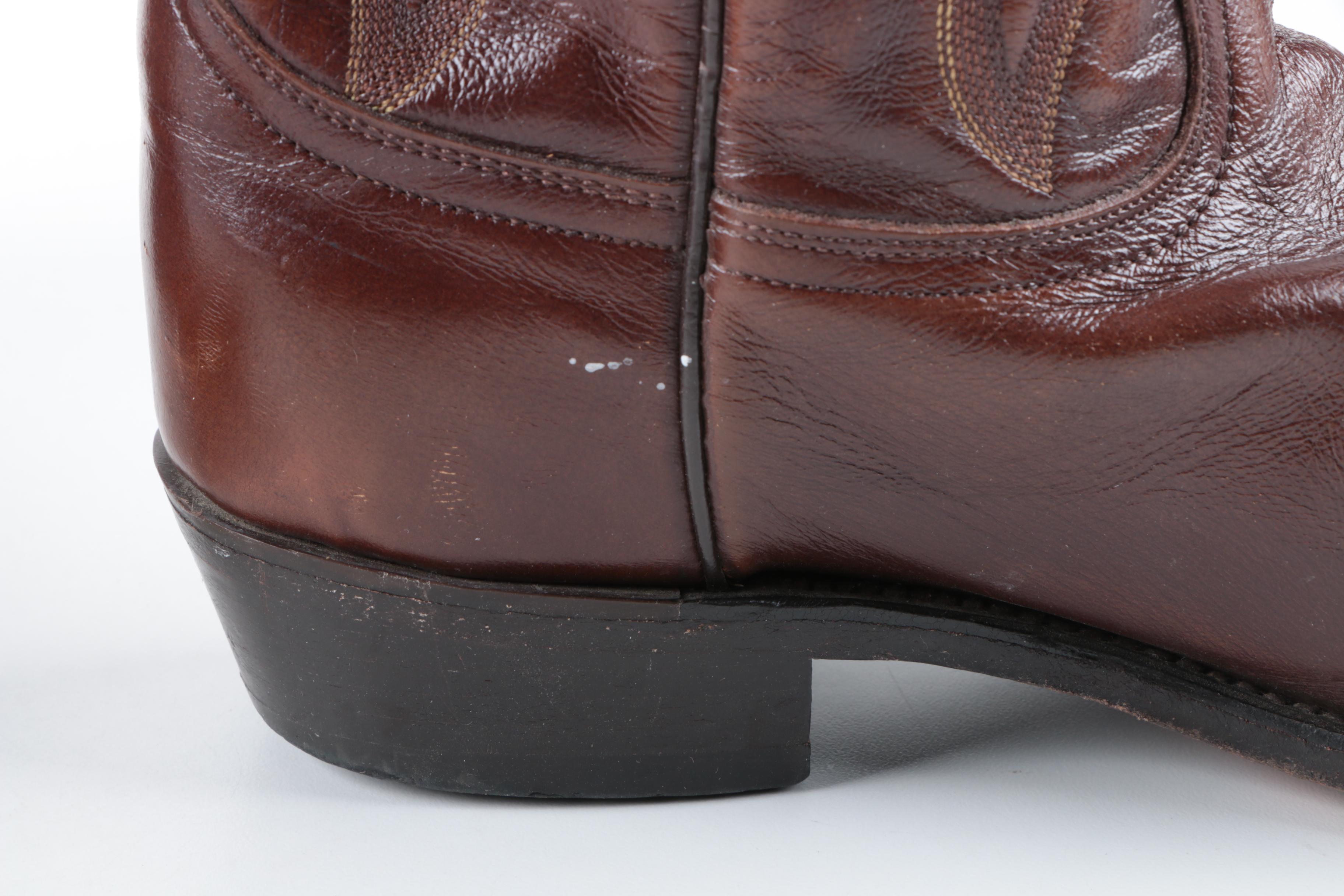 Dan Post Brown Leather Boots