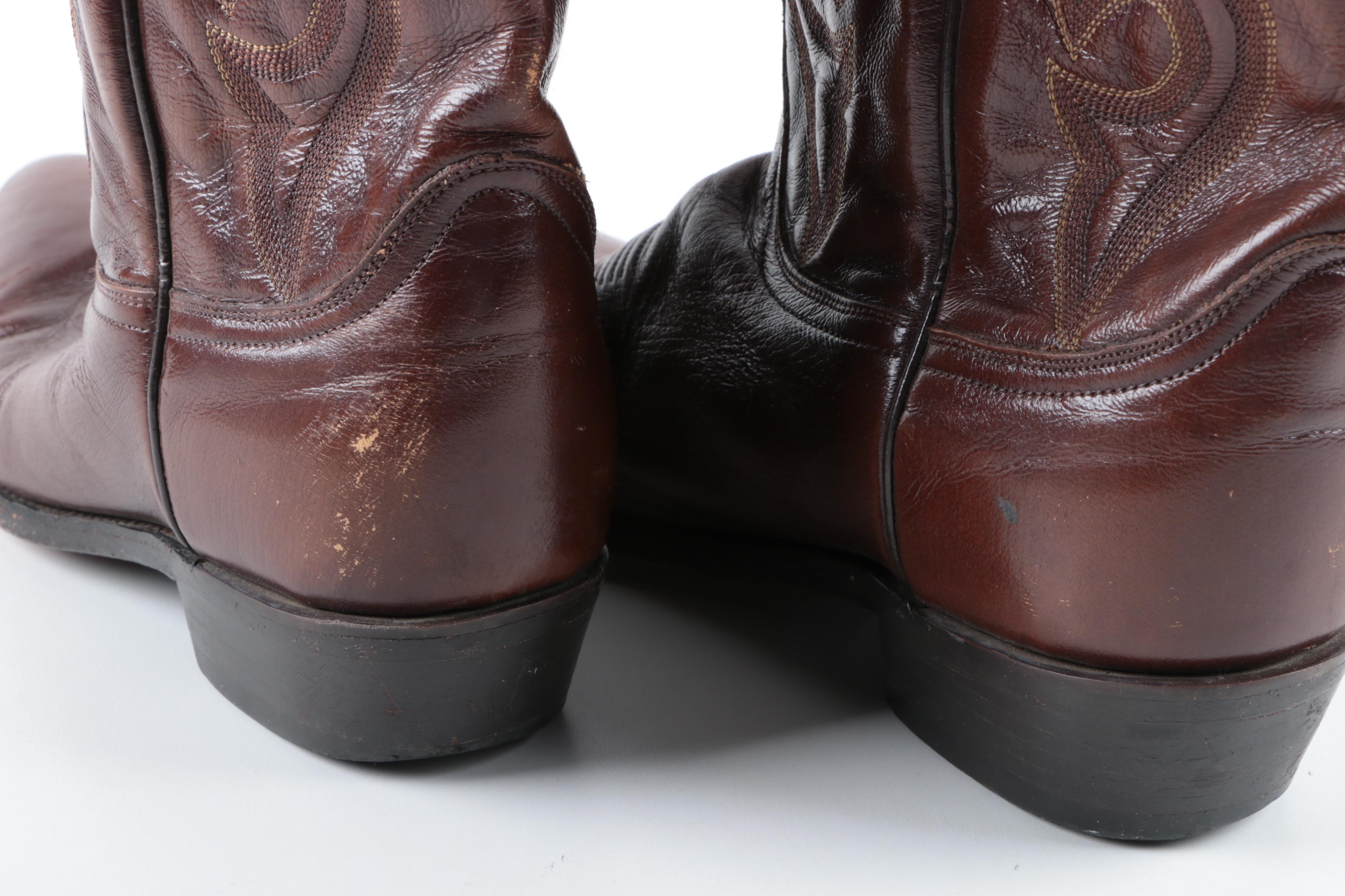 Dan Post Brown Leather Boots