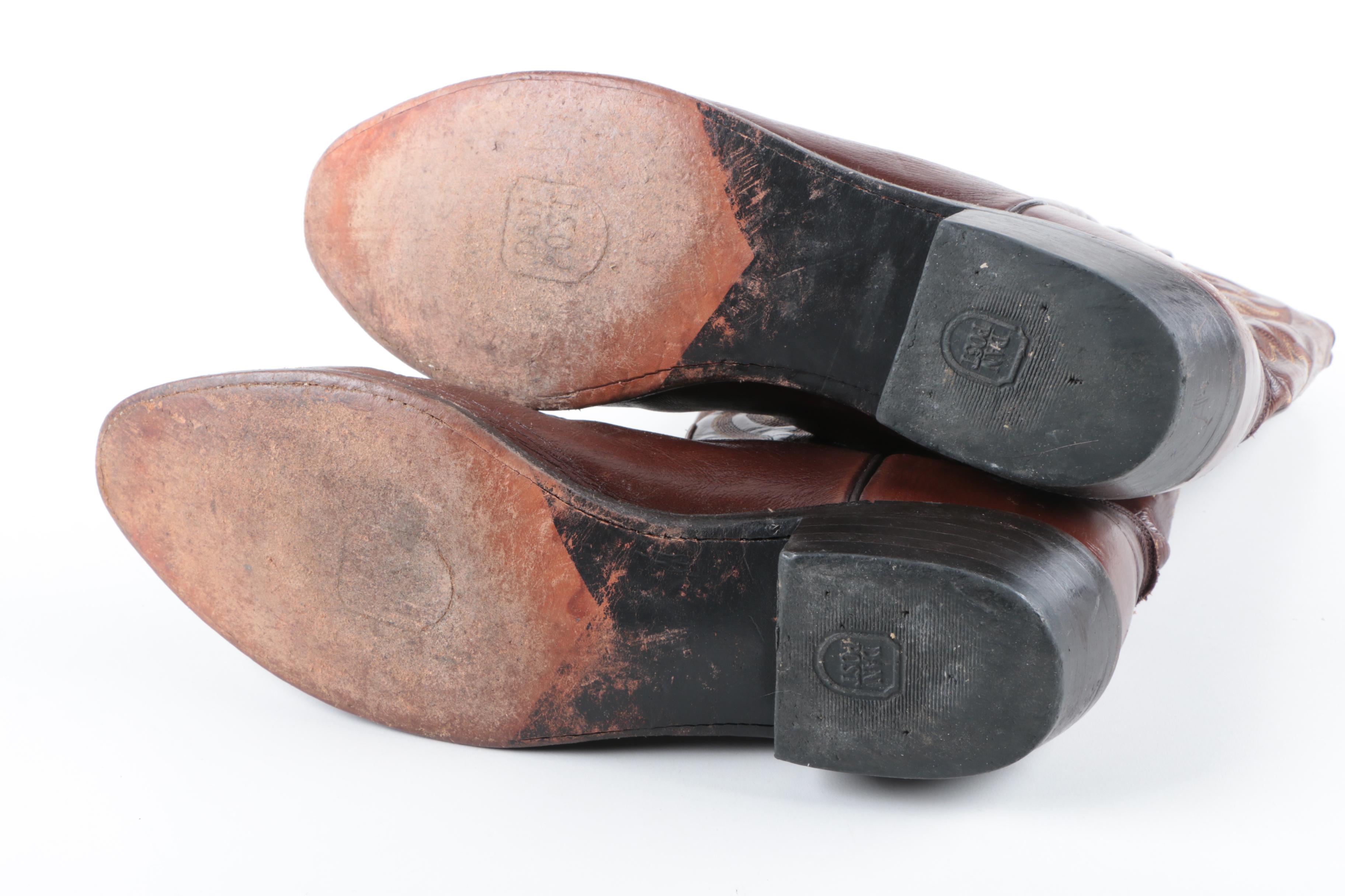 Dan Post Brown Leather Boots