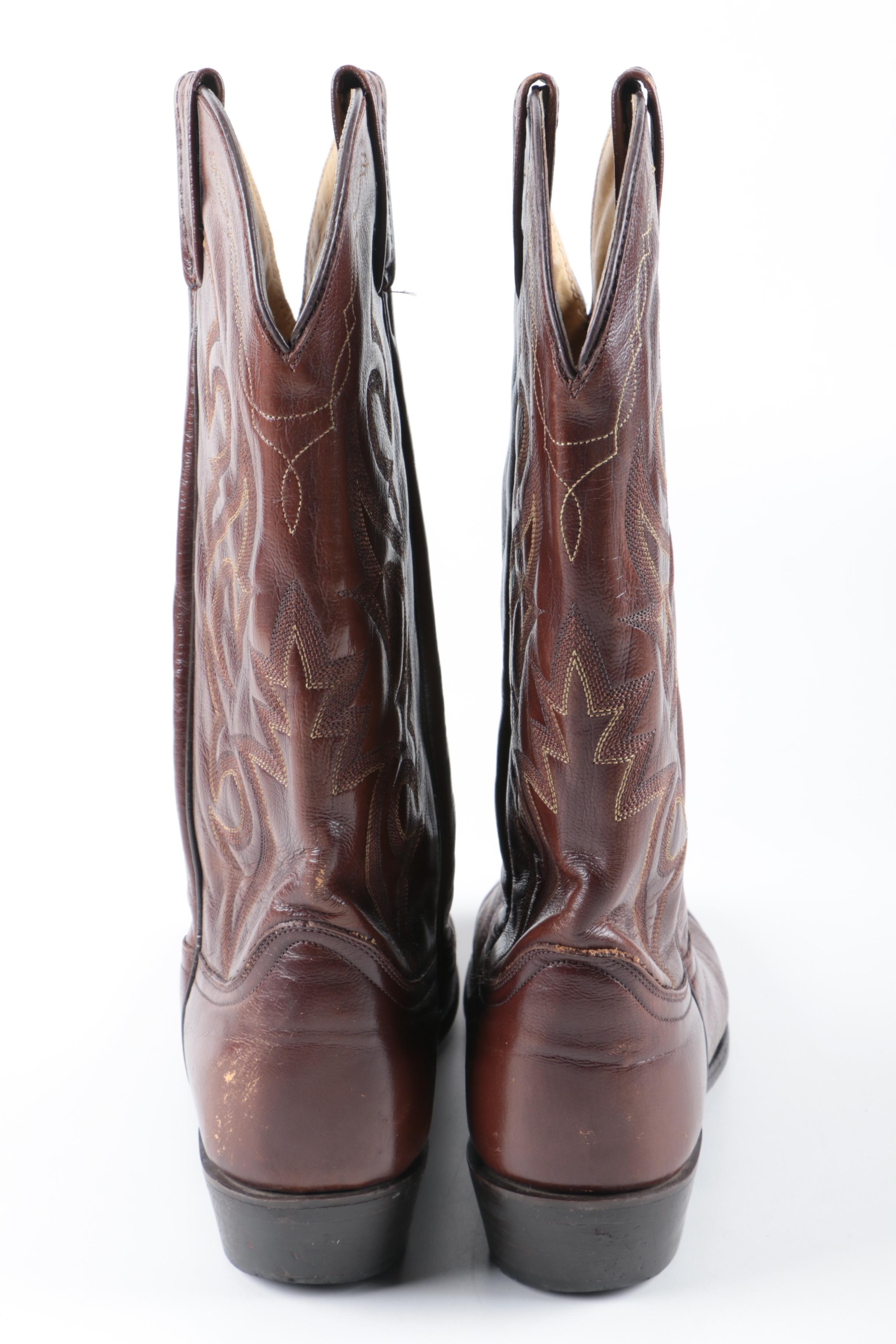 Dan Post Brown Leather Boots