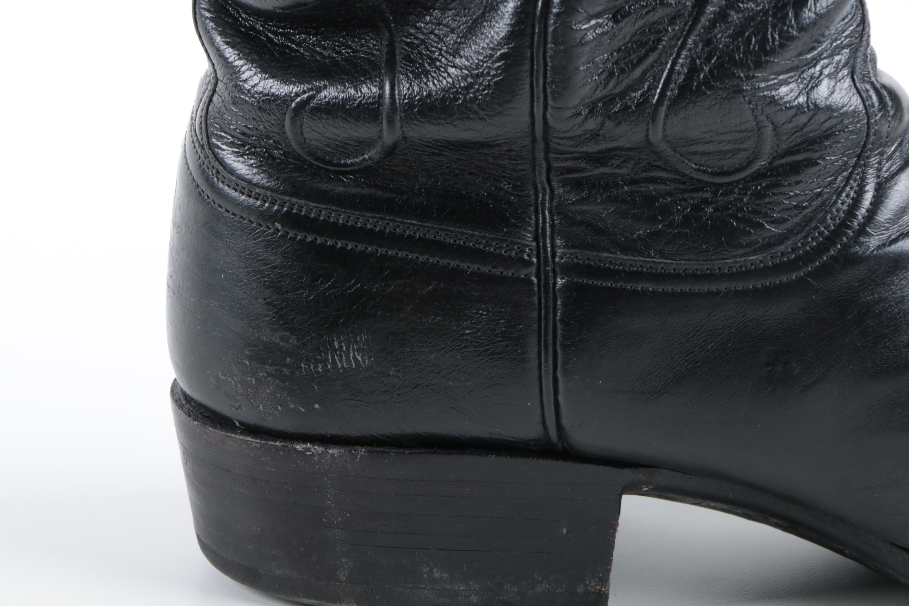 Men's Lucchese Leather Cowboy Boots