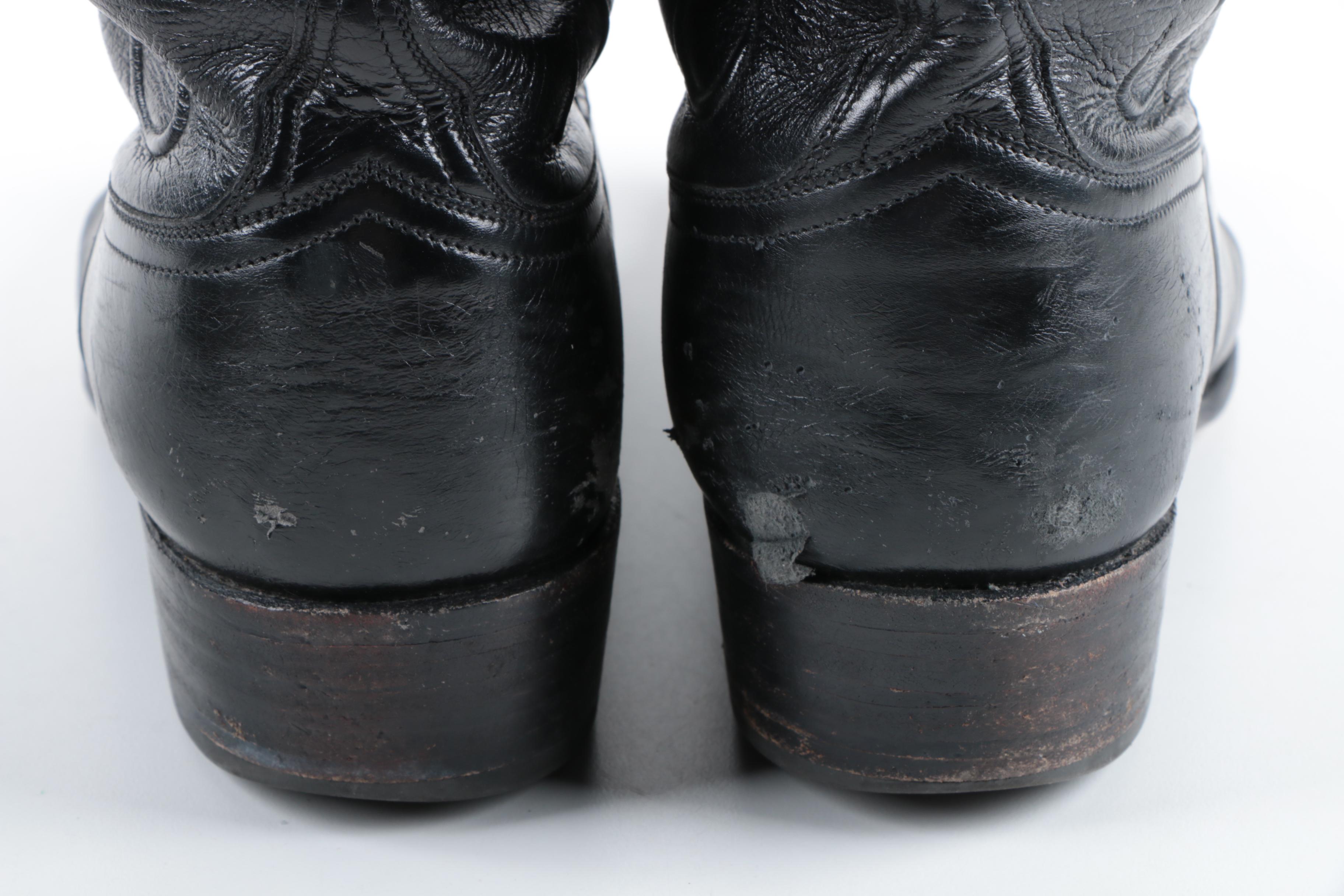 Men's Lucchese Leather Cowboy Boots