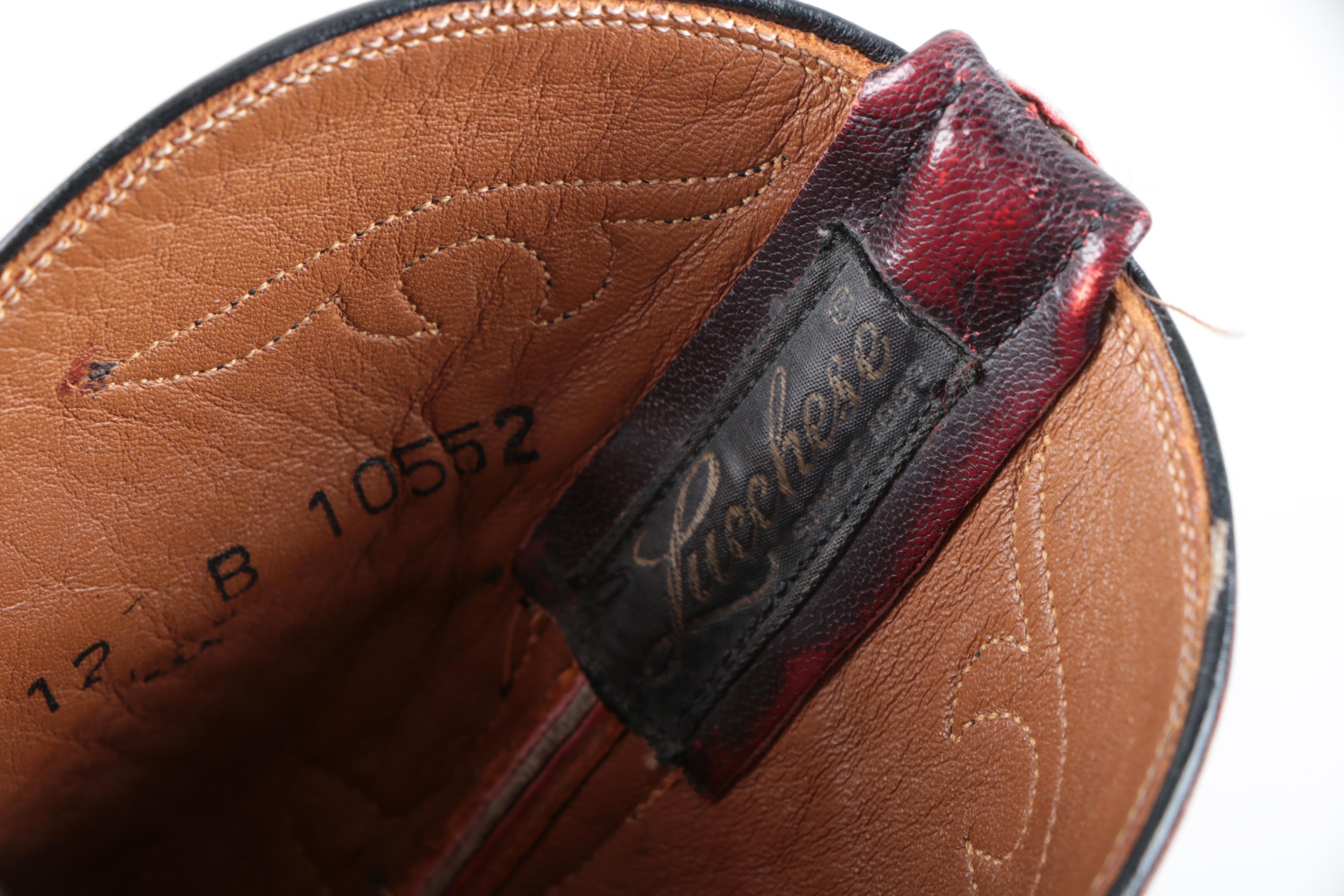 Men's Lucchese Leather Cowboy Boots