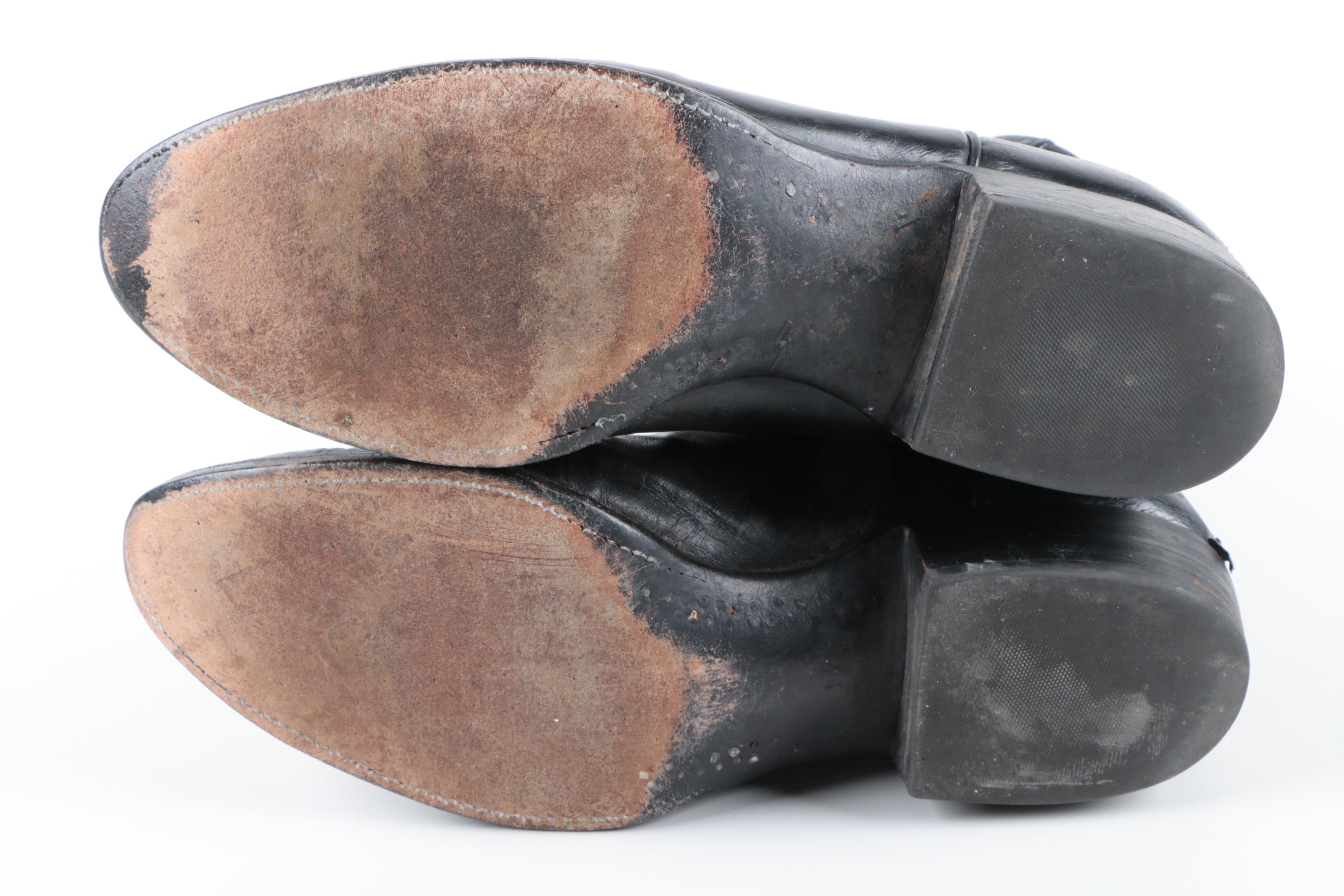 Men's Lucchese Leather Cowboy Boots