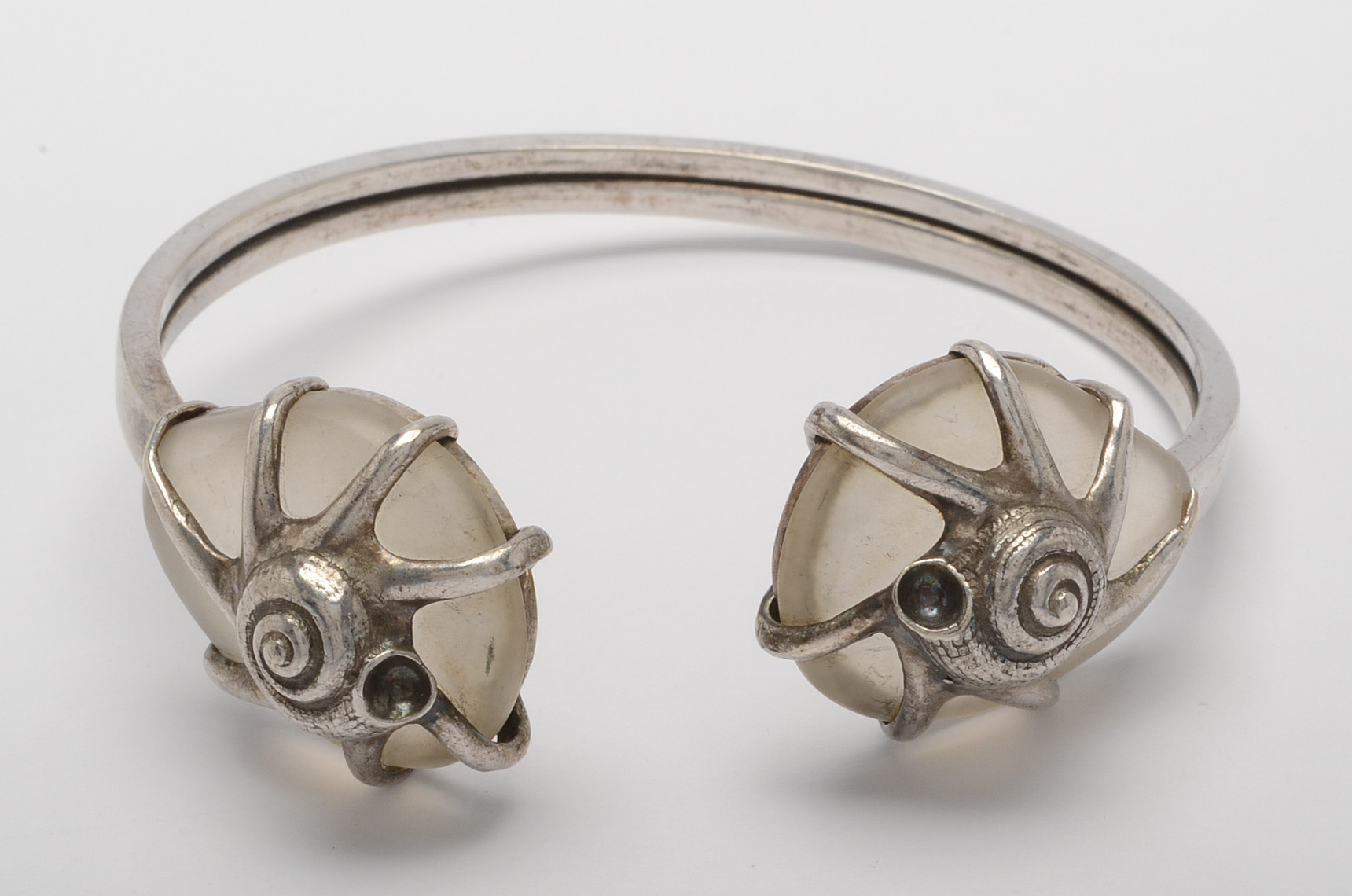 Sterling Silver Nautical Bracelet and Middle Easter Cross Pendant