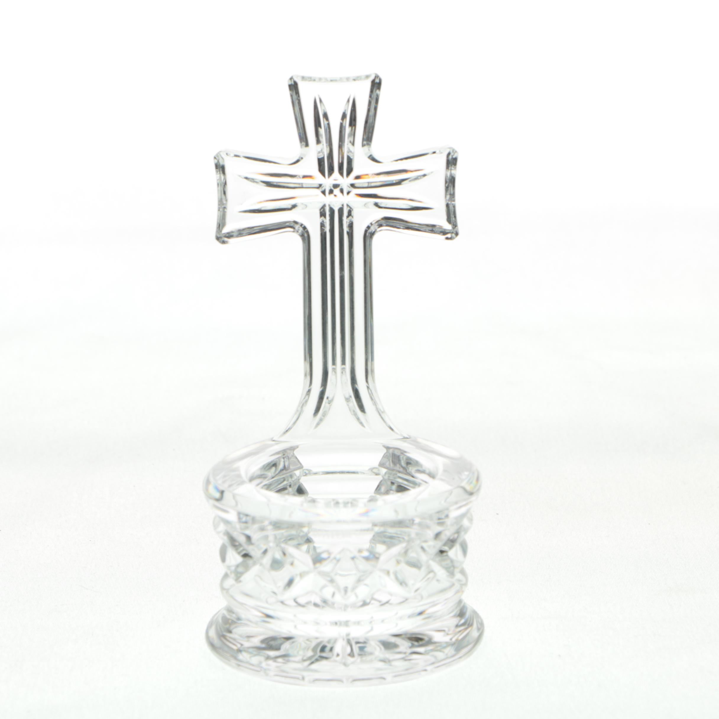 Waterford Crystal Holy Water Font Votive Holder
