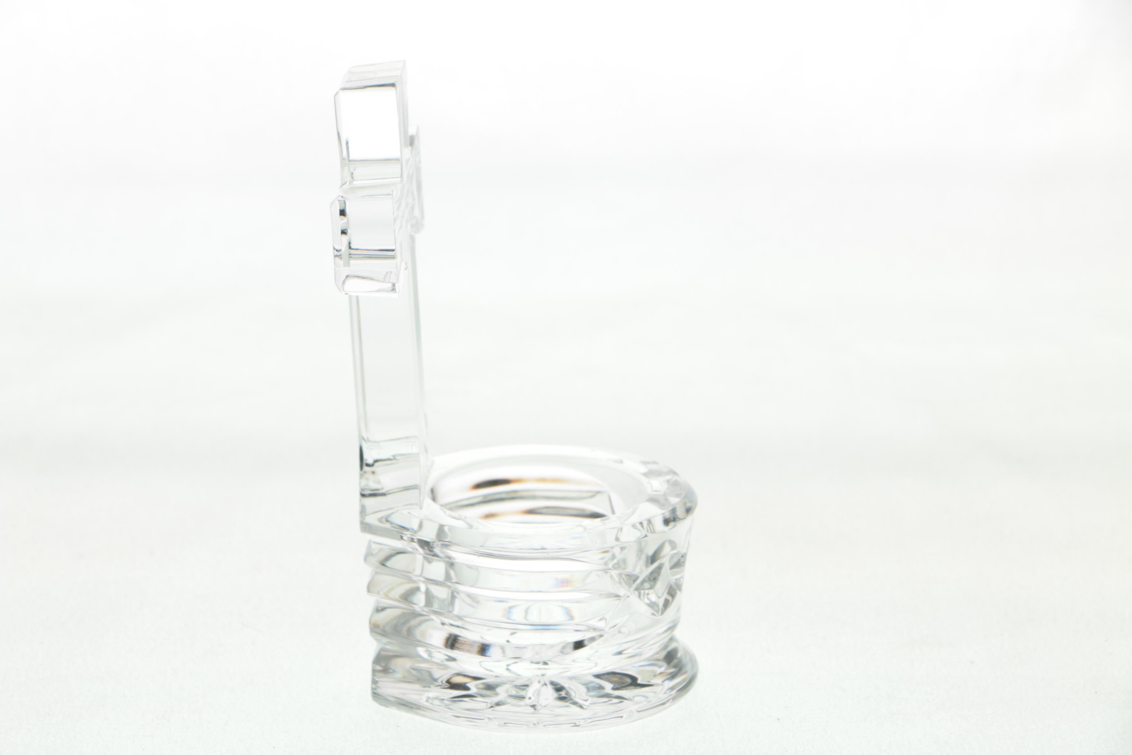 Waterford Crystal Holy Water Font Votive Holder