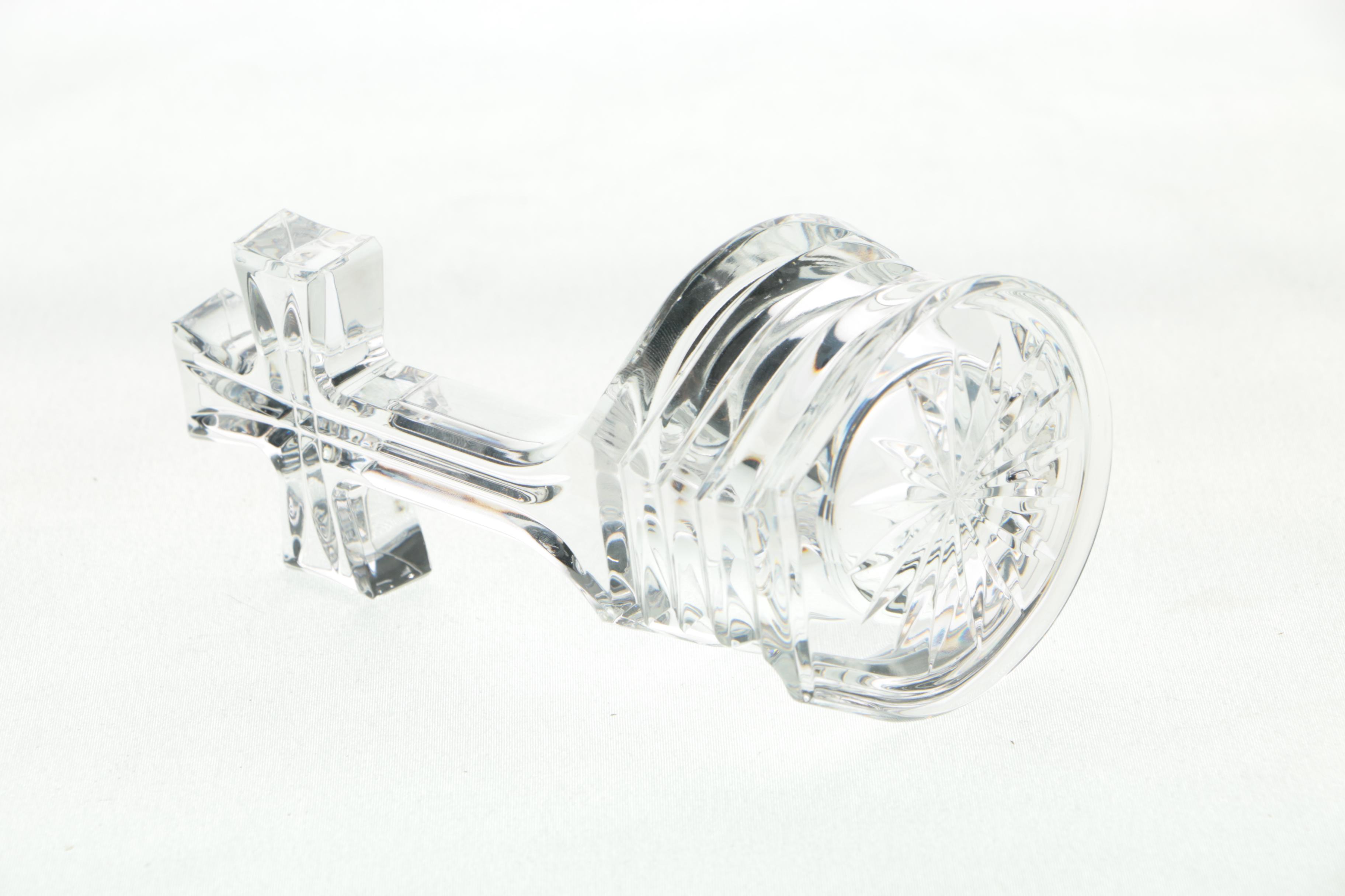 Waterford Crystal Holy Water Font Votive Holder