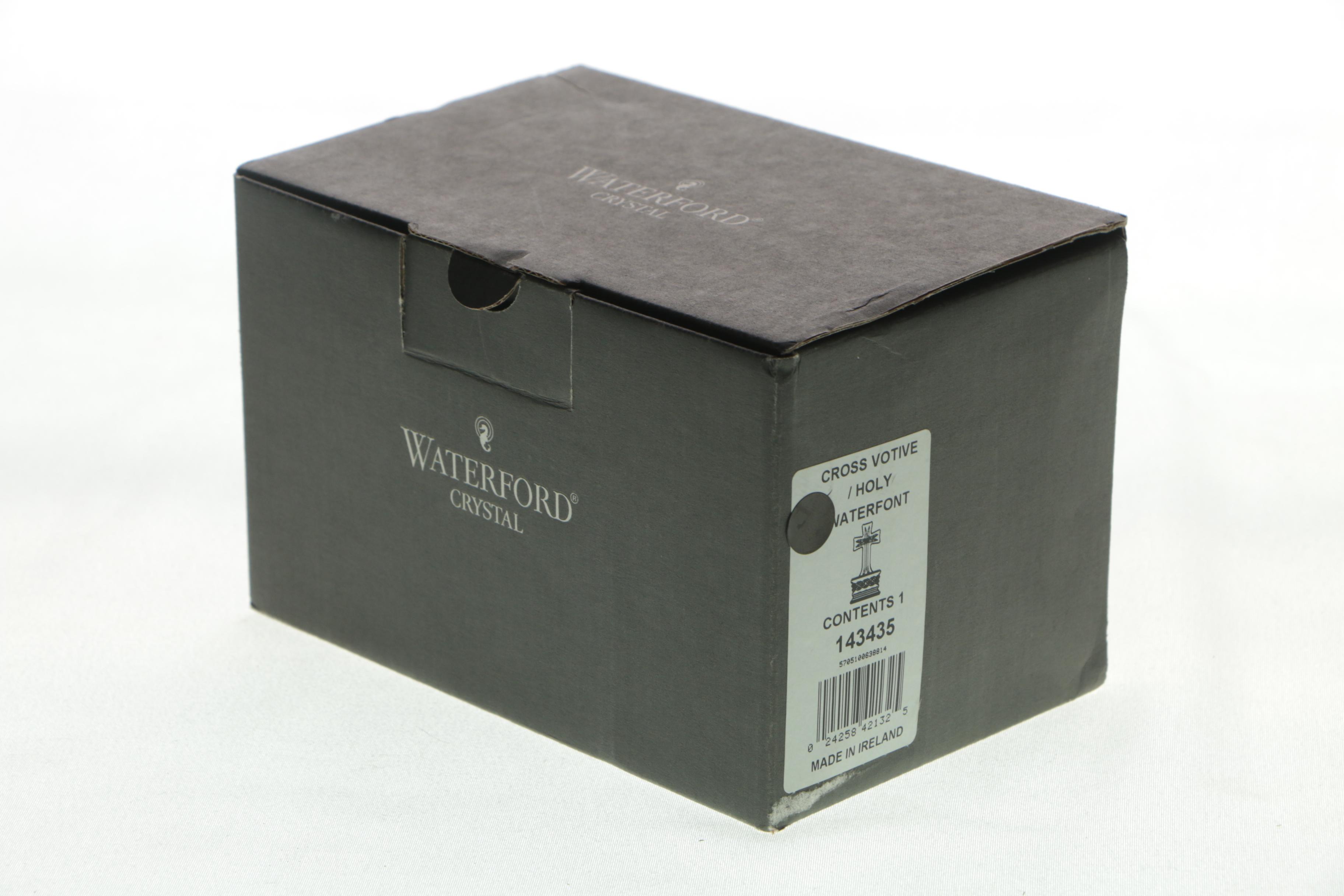 Waterford Crystal Holy Water Font Votive Holder