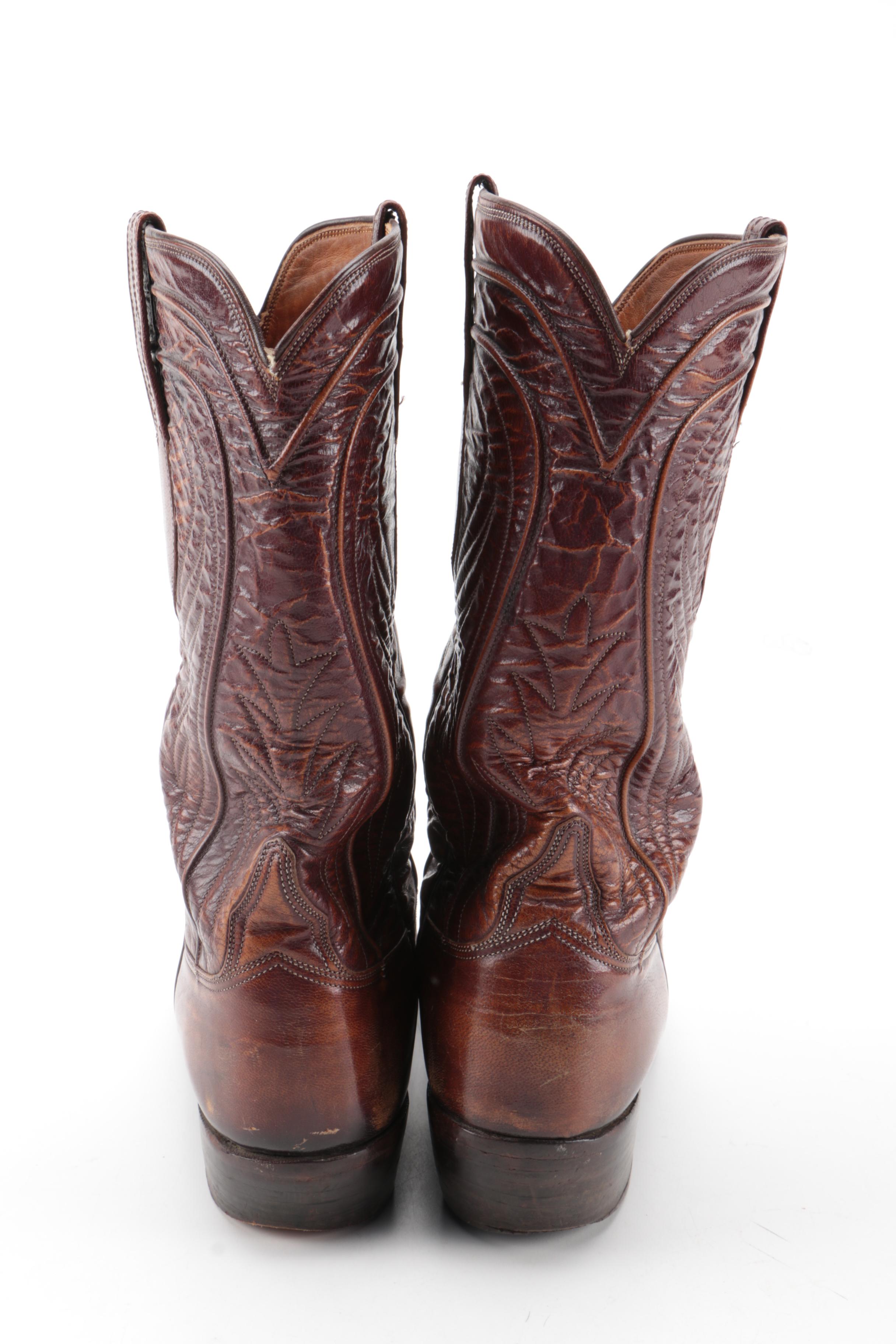 Men's Lucchese Handcrafted Classics Seville Goatskin Cowboy Boots