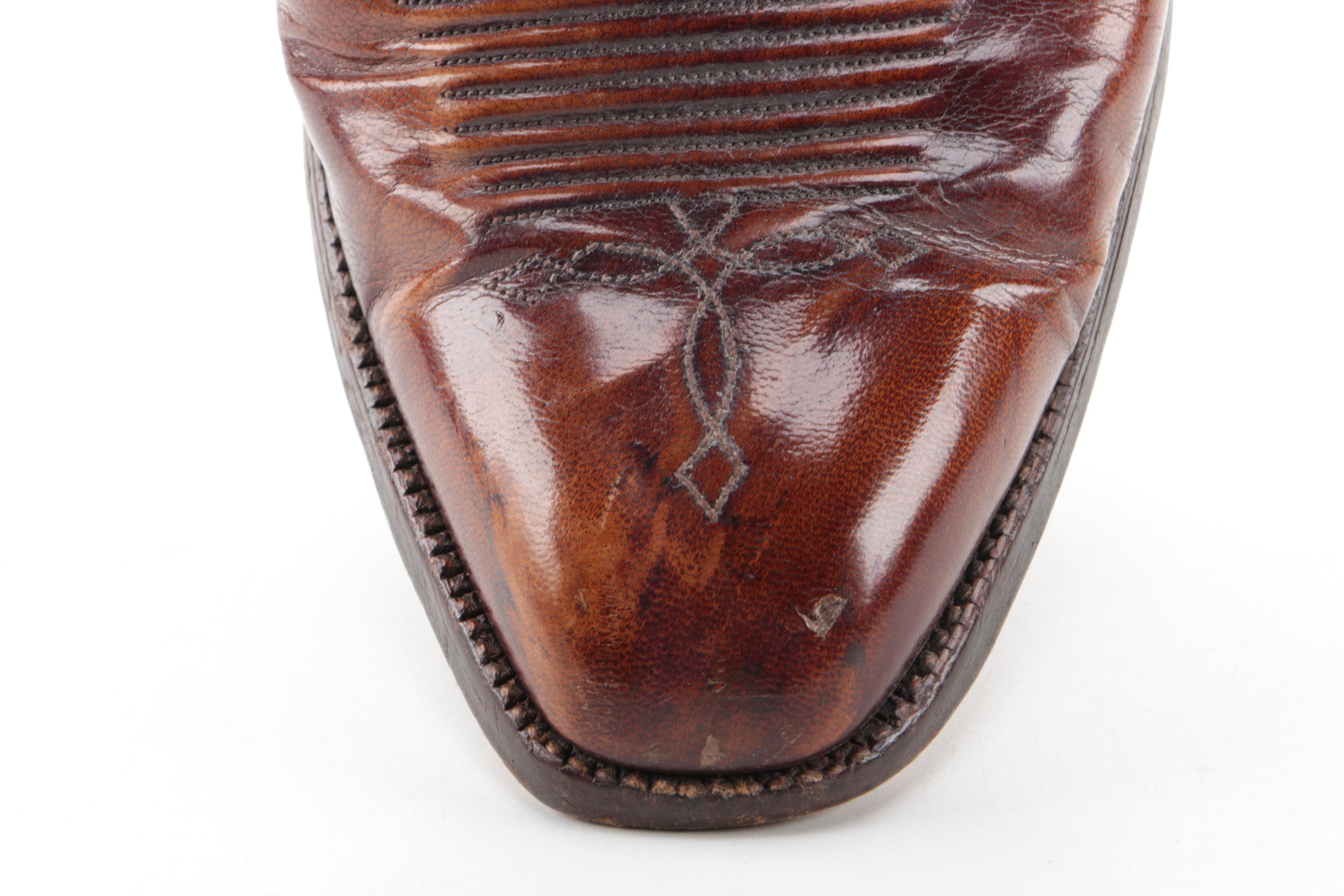 Men's Lucchese Handcrafted Classics Seville Goatskin Cowboy Boots