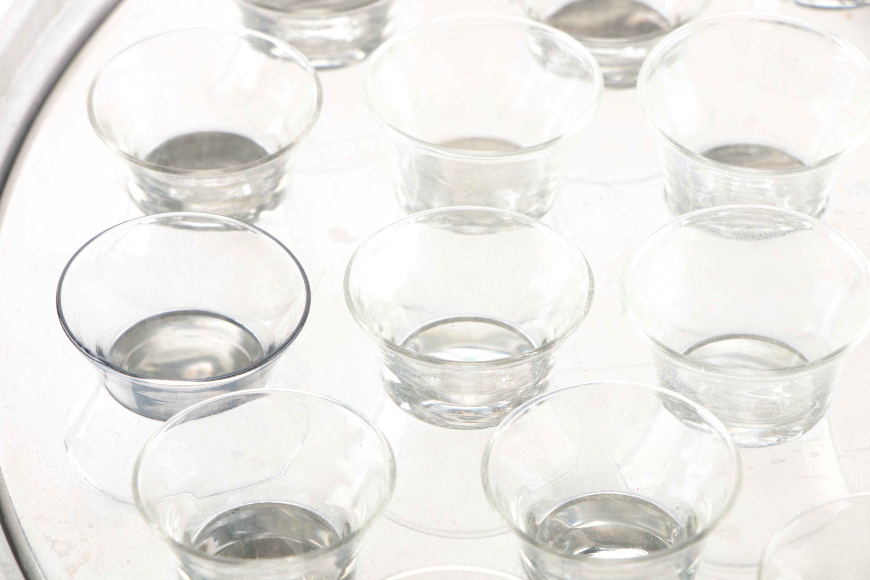 Thomas C. Ser. Co. Stainless Religious Wine Tray