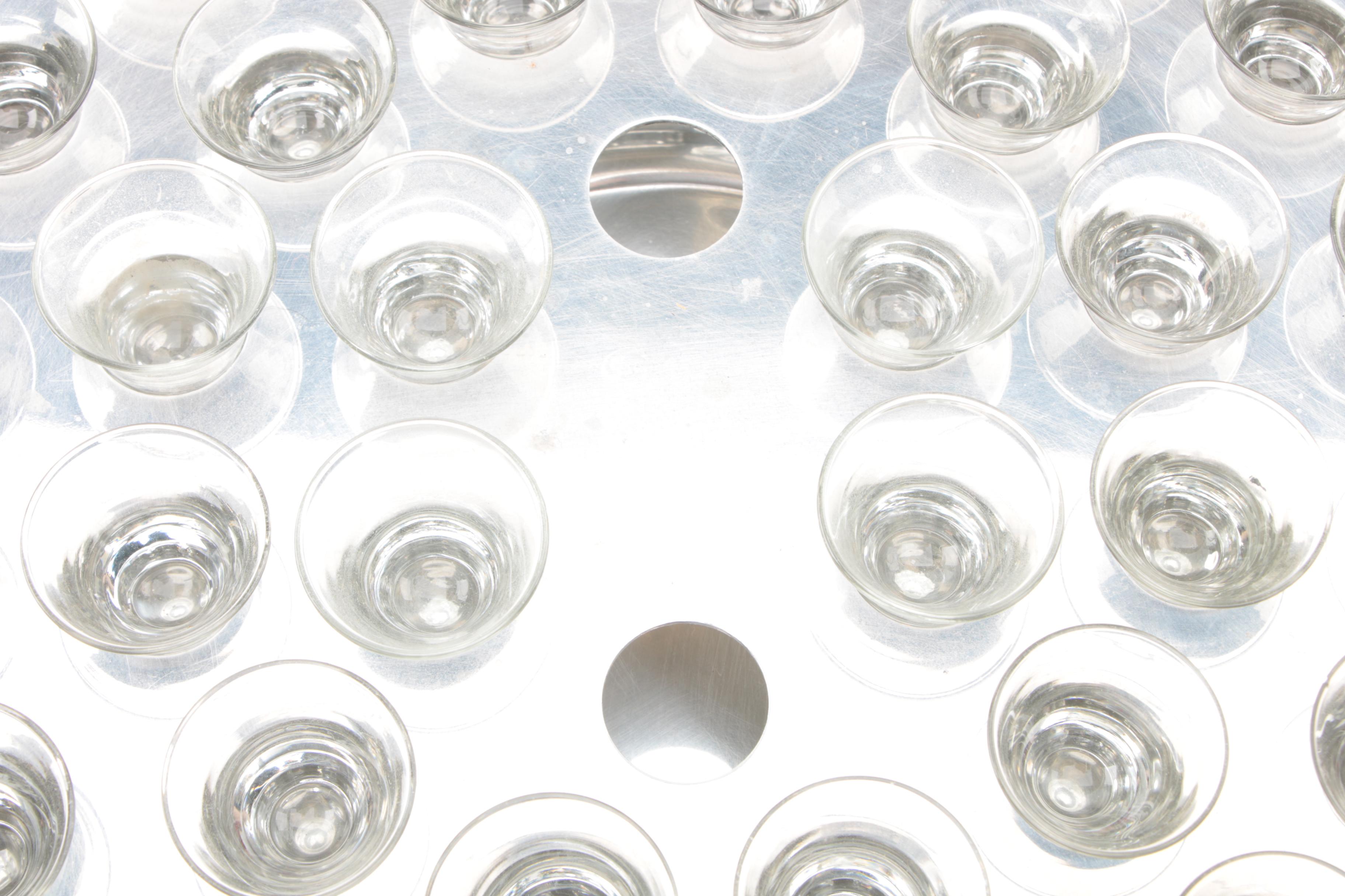 Thomas C. Ser. Co. Stainless Religious Wine Tray