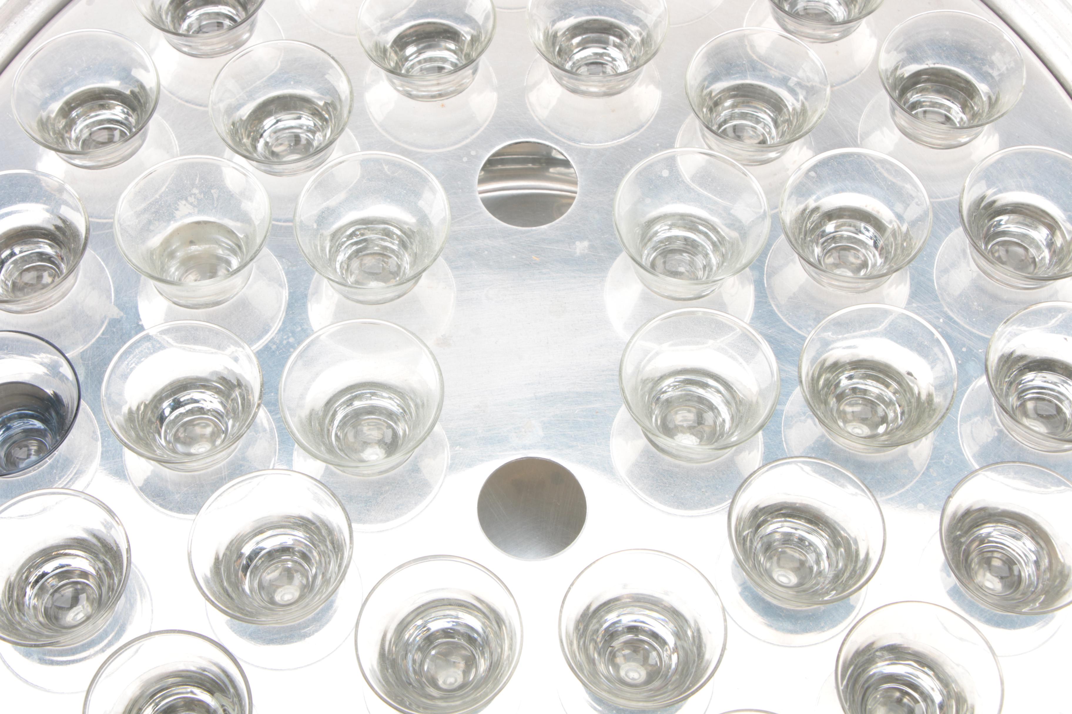 Thomas C. Ser. Co. Stainless Religious Wine Tray