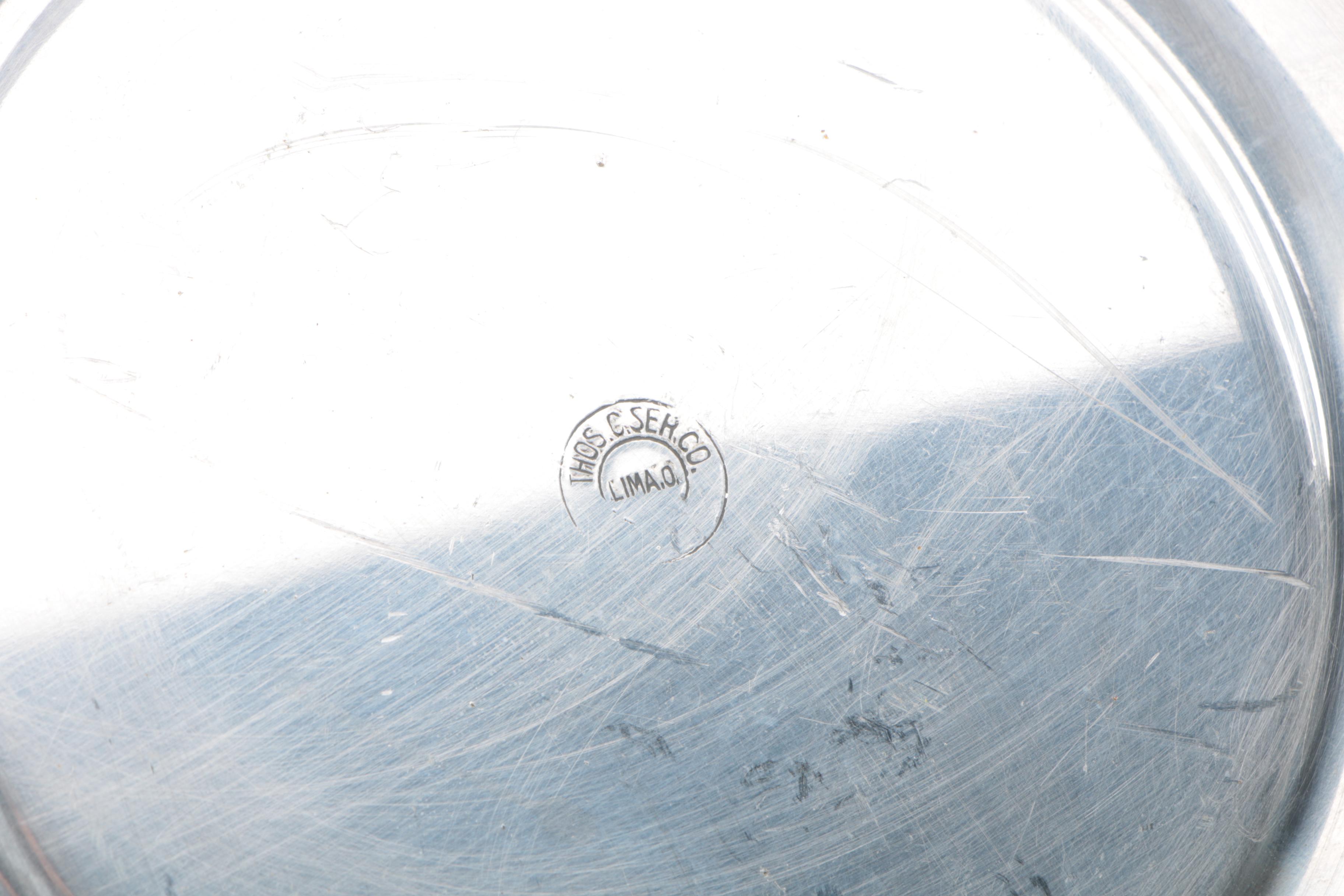 Thomas C. Ser. Co. Stainless Religious Wine Tray