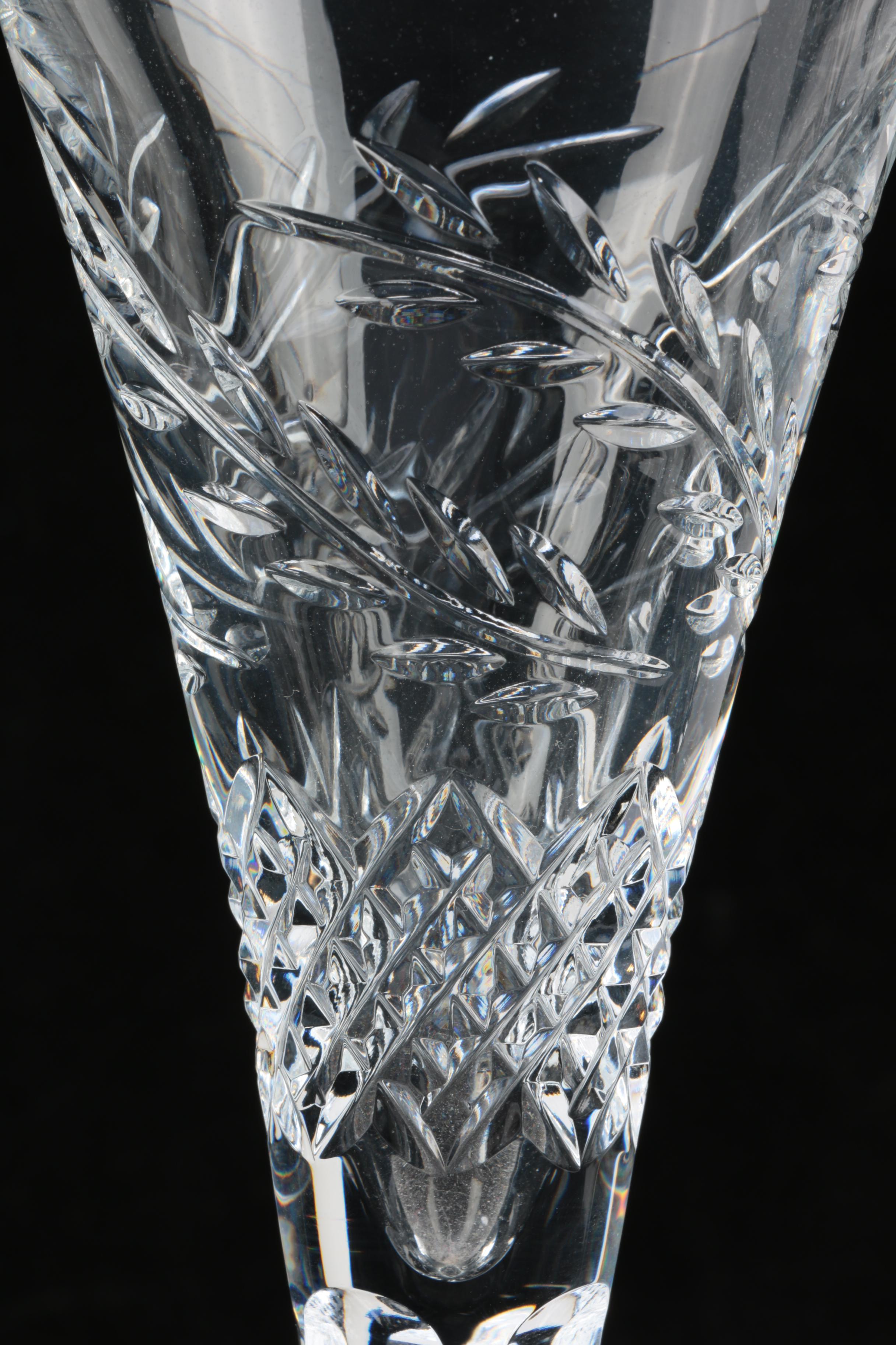 Waterford Crystal "Celebration Success" Toasting Flutes