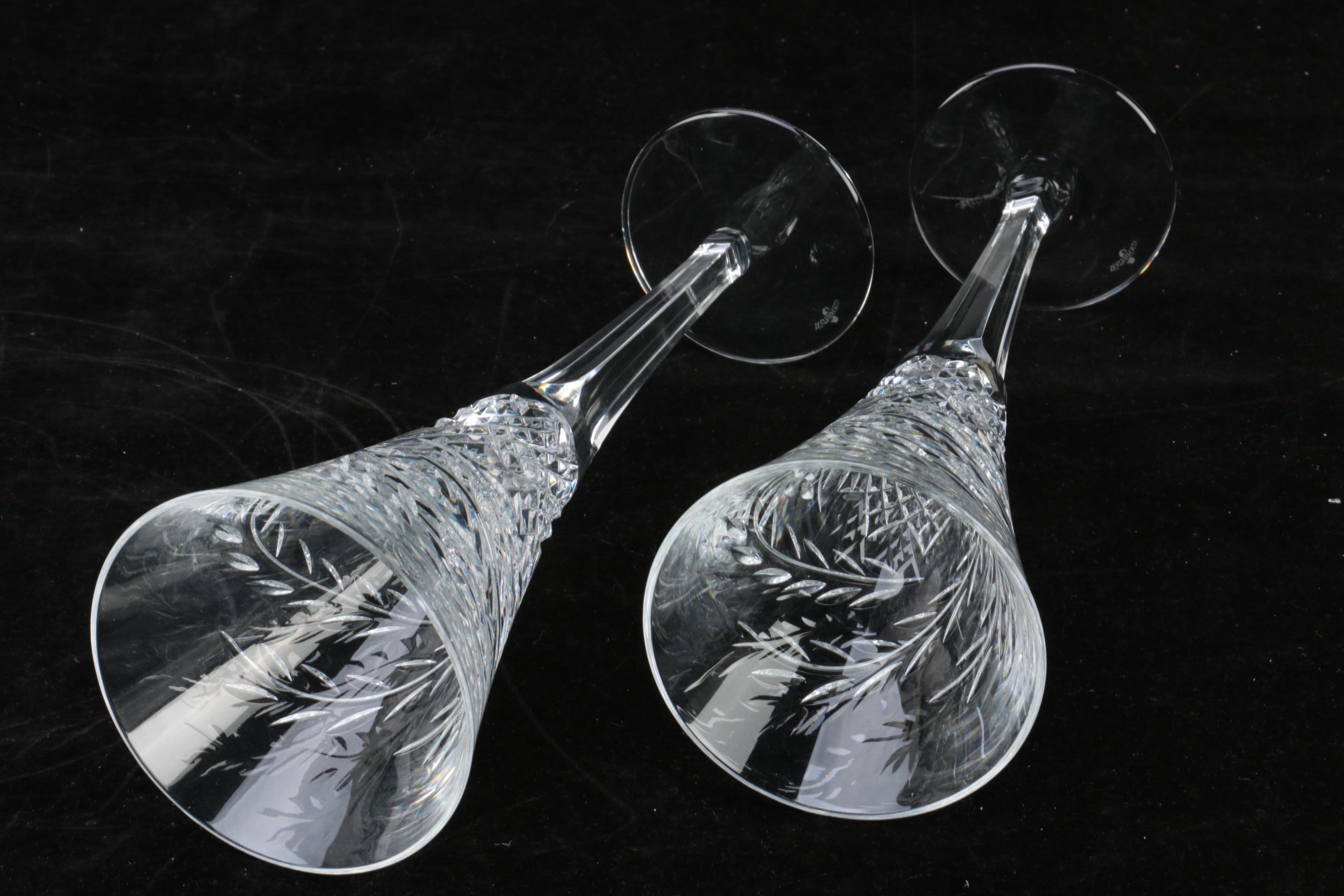 Waterford Crystal "Celebration Success" Toasting Flutes