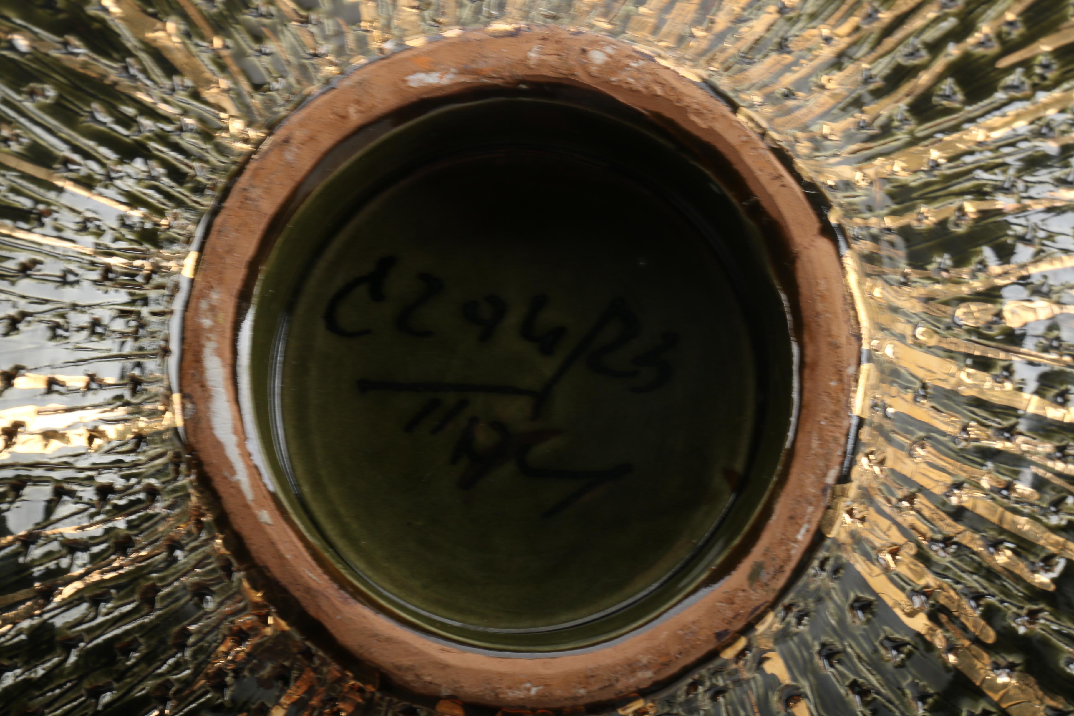 Mid Century Italian Elbee Pottery Vases and Bowl