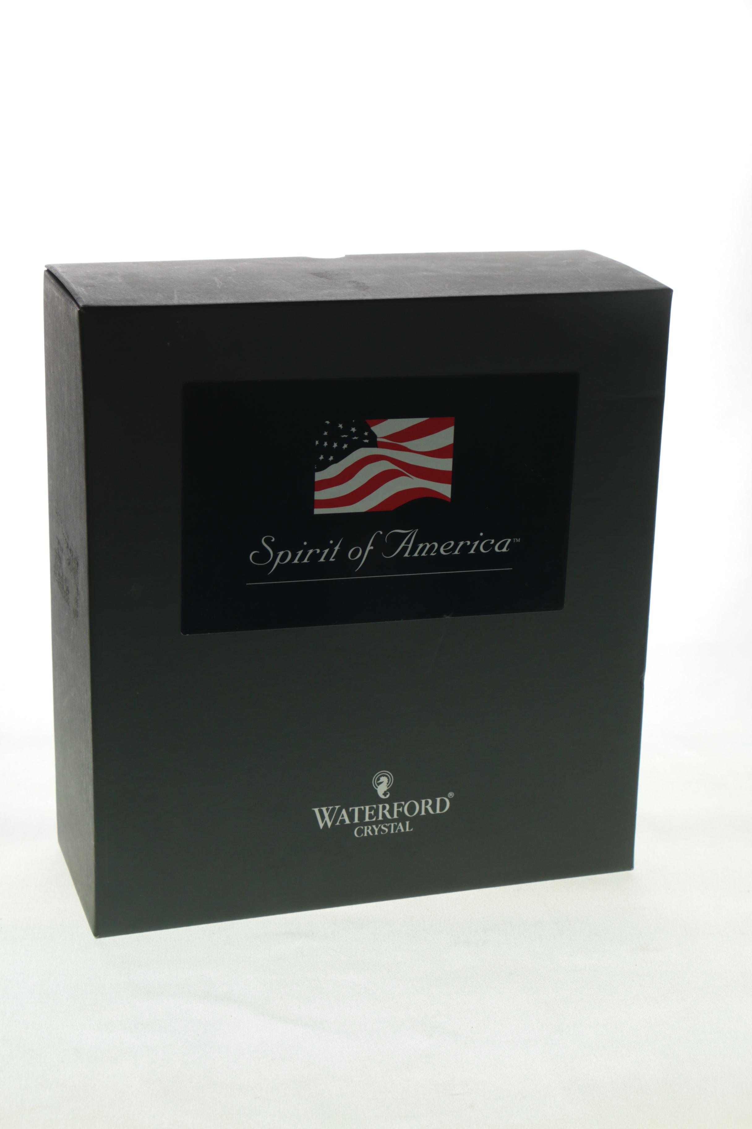Waterford Crystal "Spirit of America" Toasting Flutes