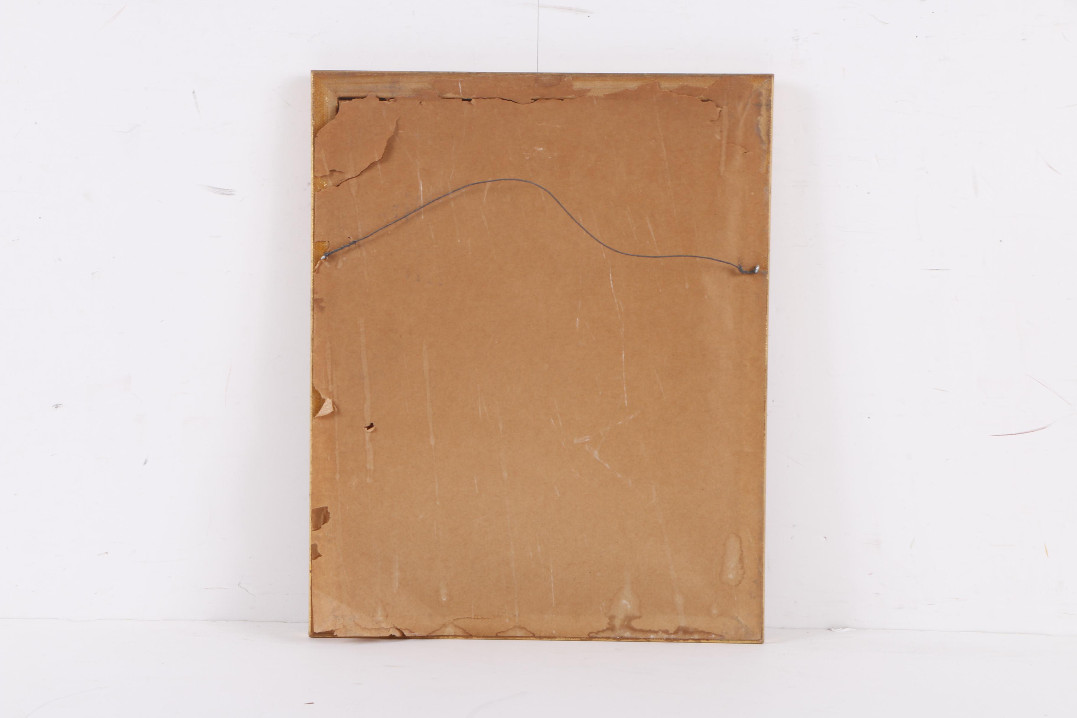 Hand Colored Etching of Street View