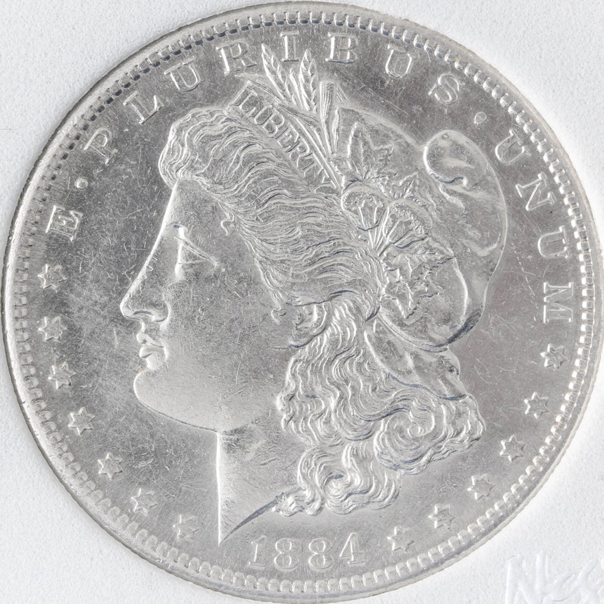 1884-S Silver Morgan Dollar