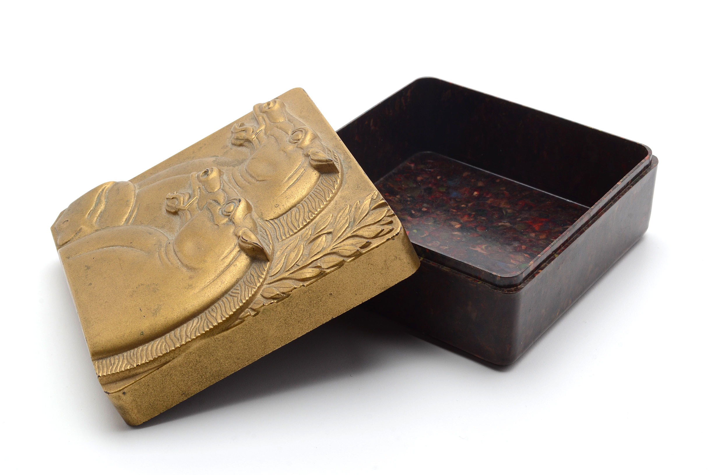 Hickok Art Deco Trinket Box