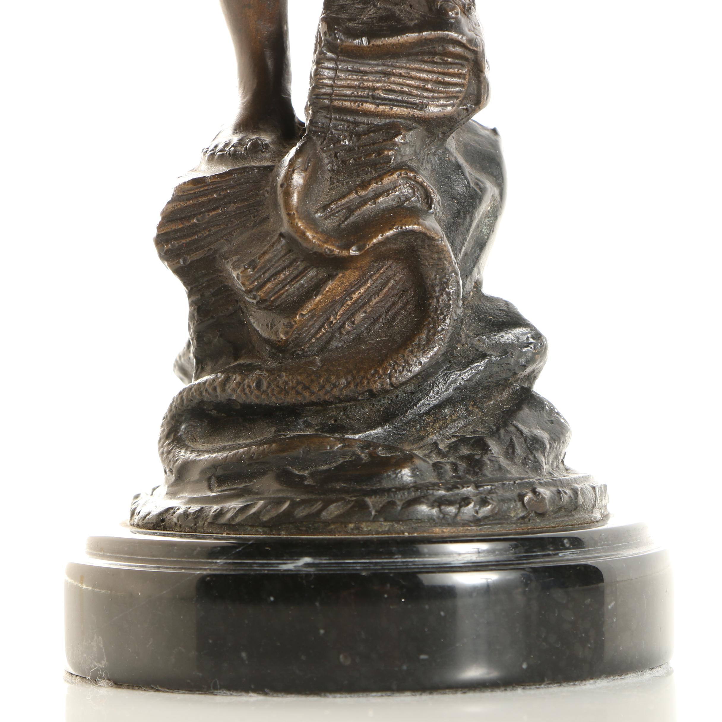 Spelter Sculpture of Lady Justice