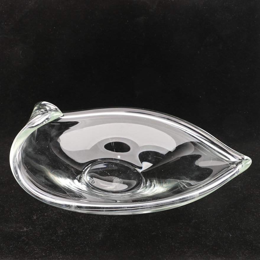 Murano Freeform Glass Bowl