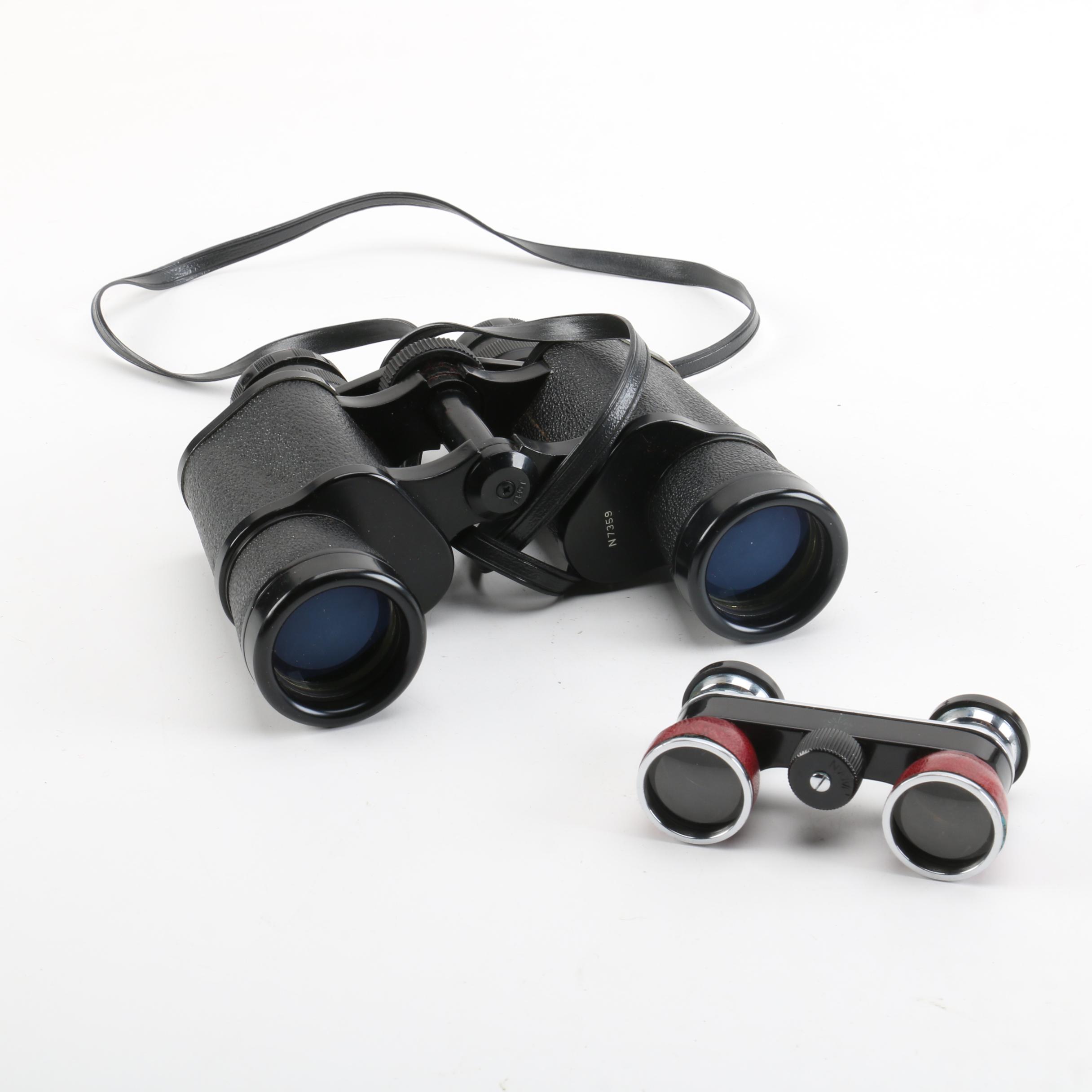 Vintage Bushnell and Toko Binoculars