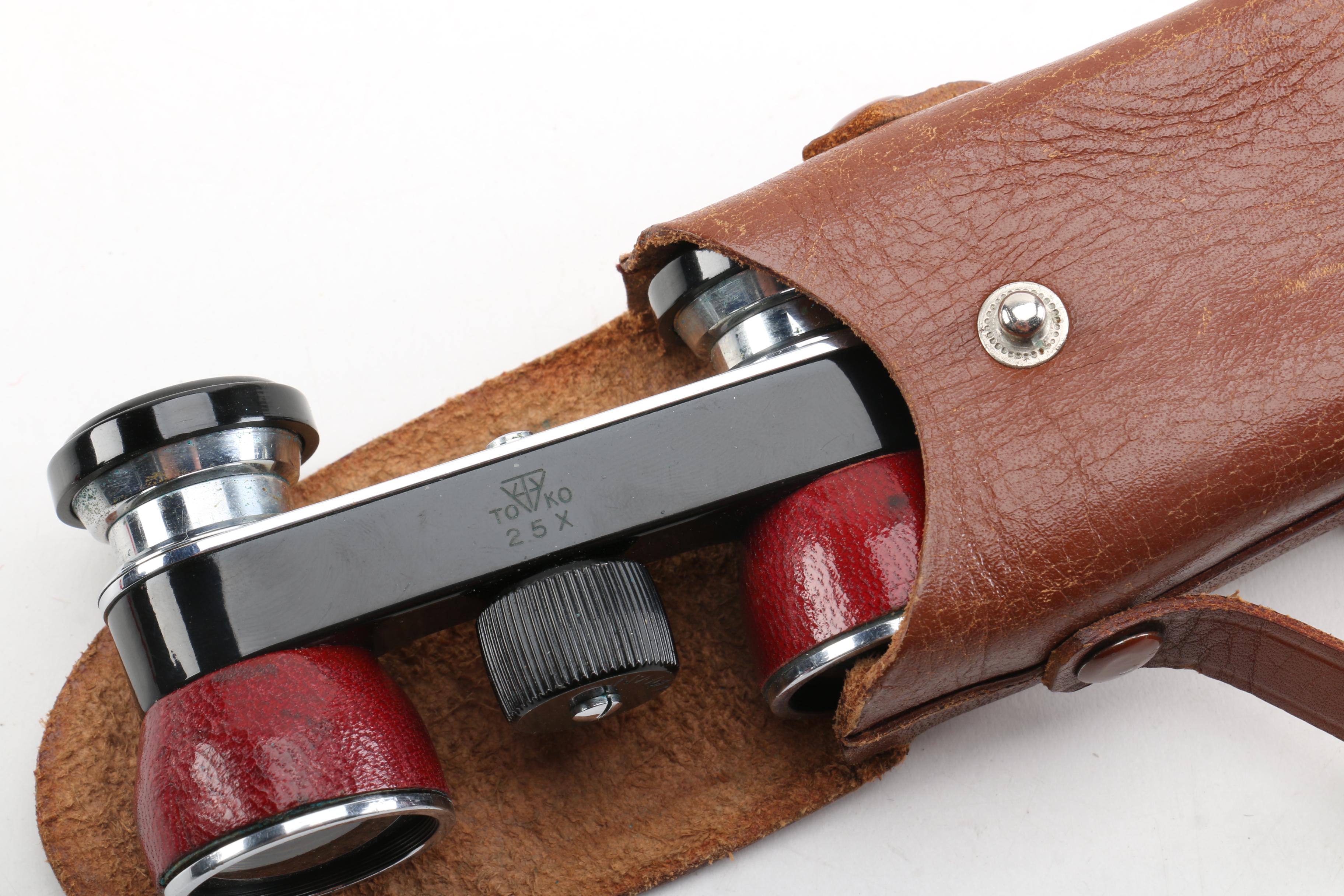 Vintage Bushnell and Toko Binoculars