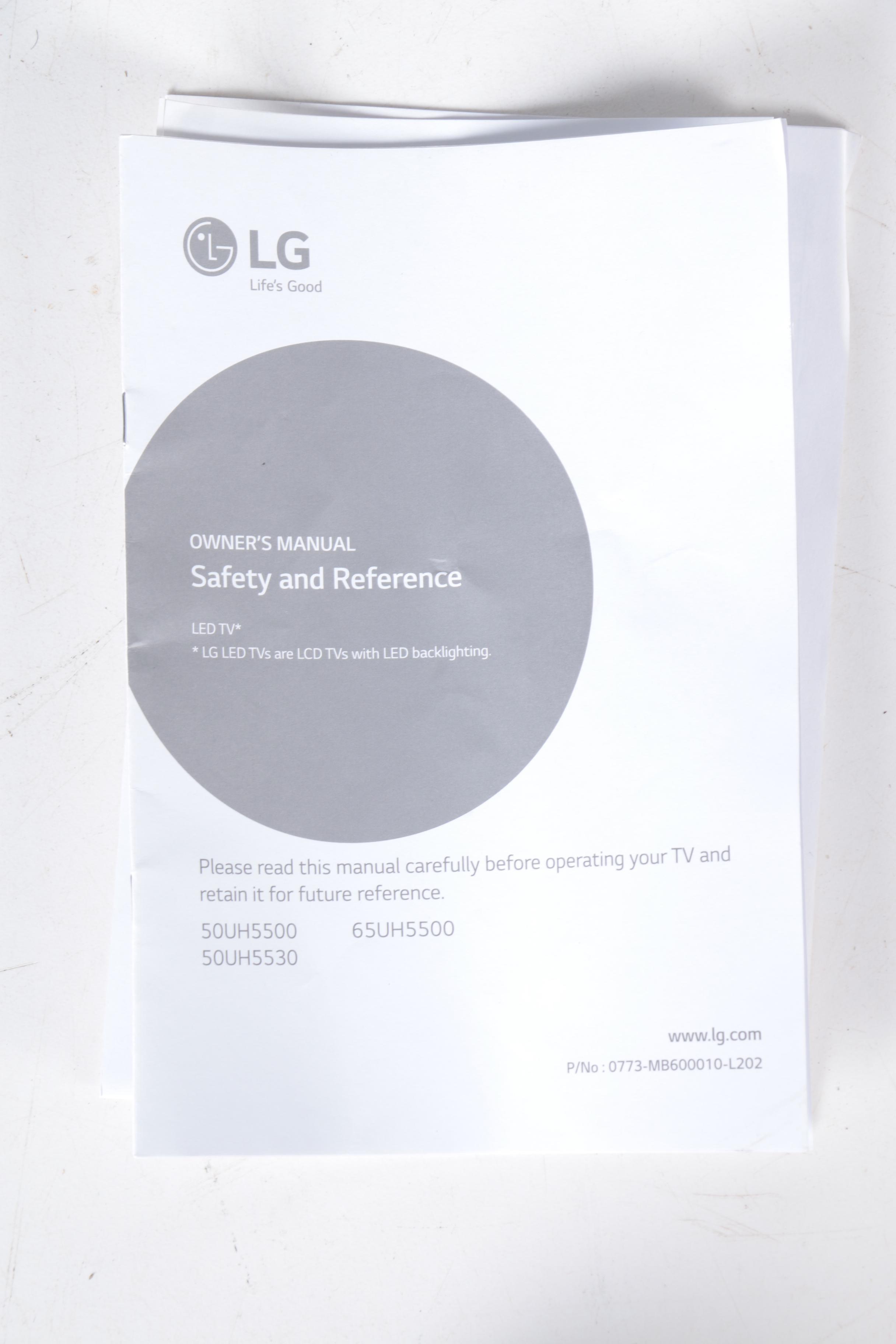 LG 50" UHD Smart LED TV