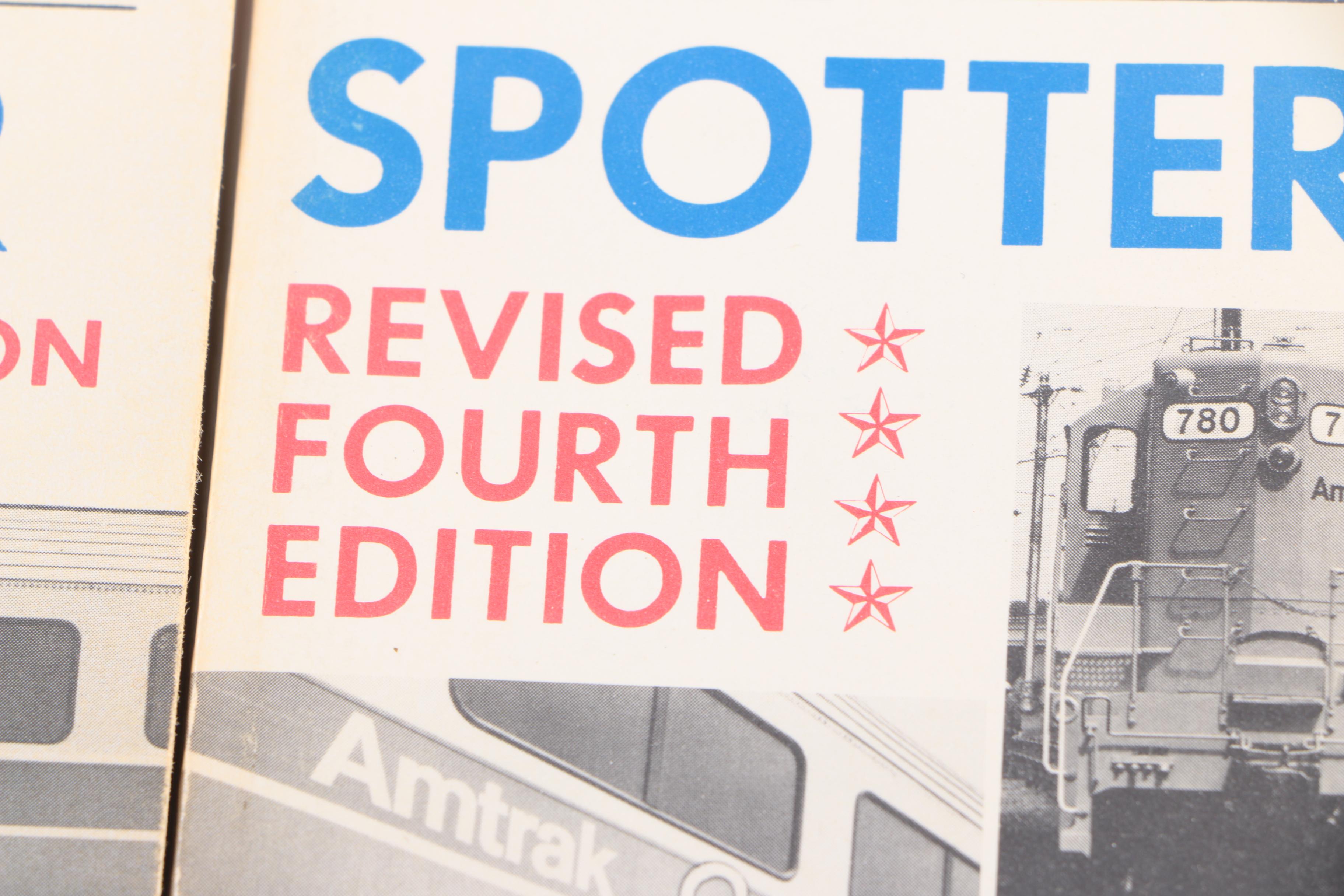 Vintage Books on Trains