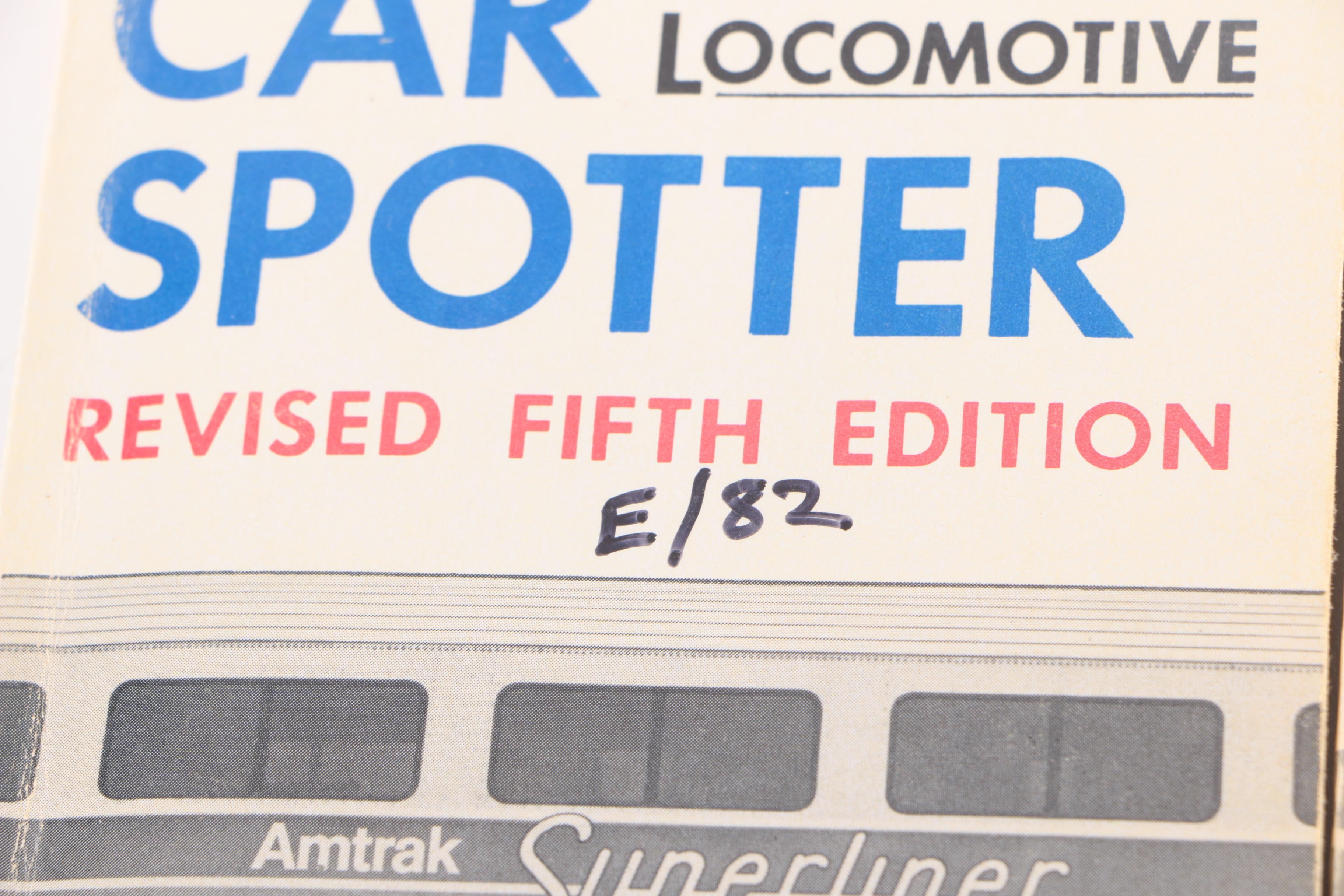 Vintage Books on Trains