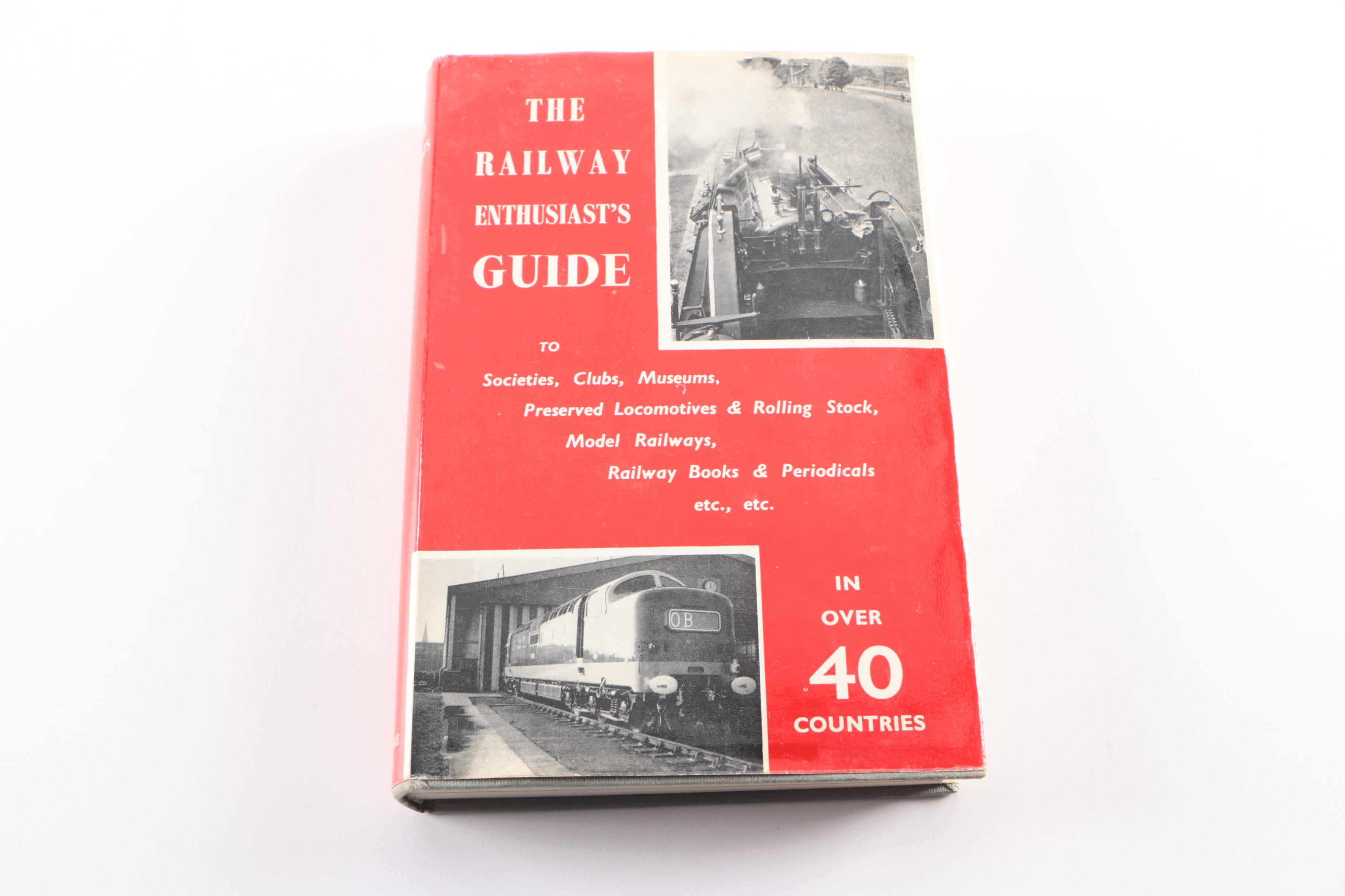 Vintage Books on Trains