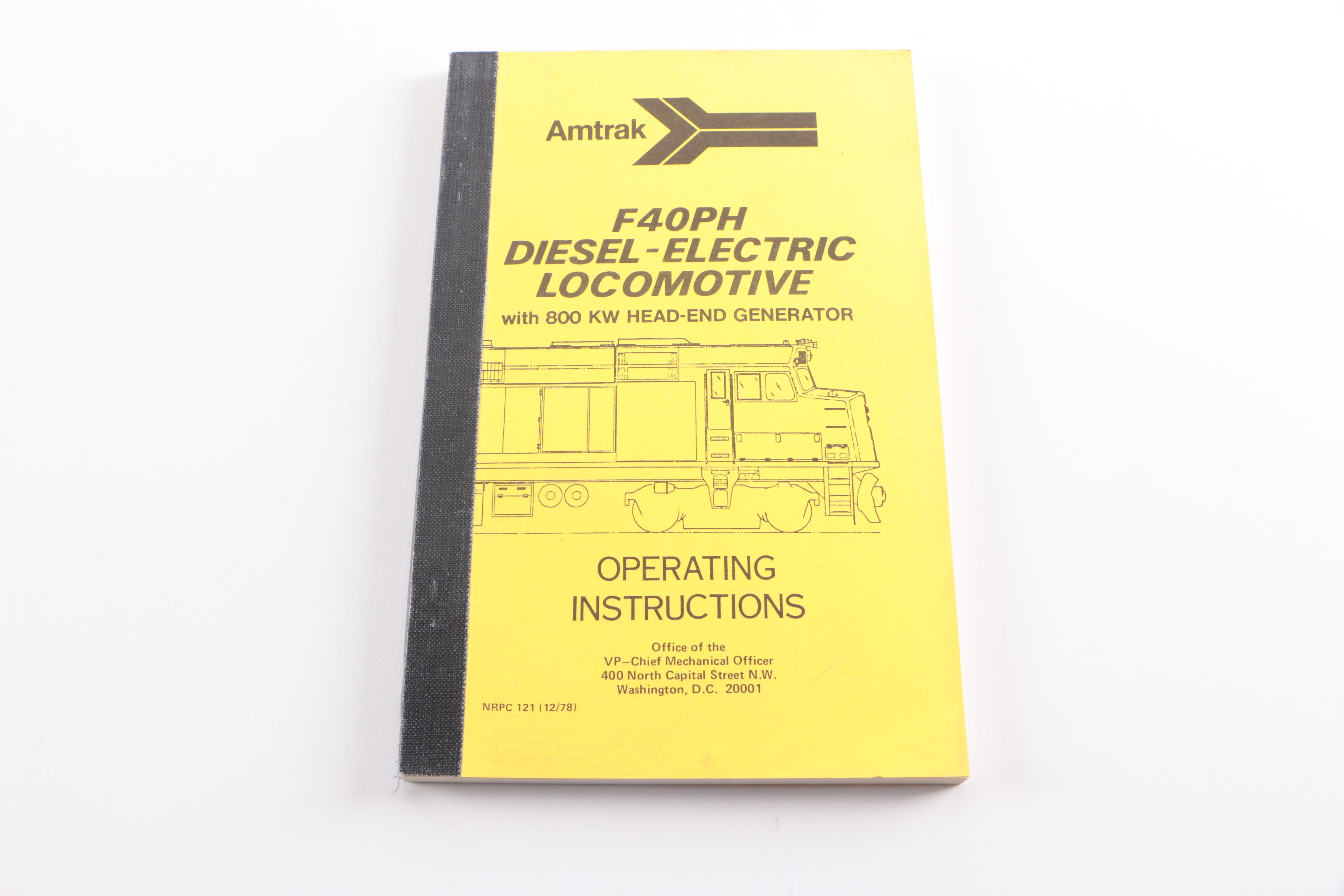 Vintage Books on Trains