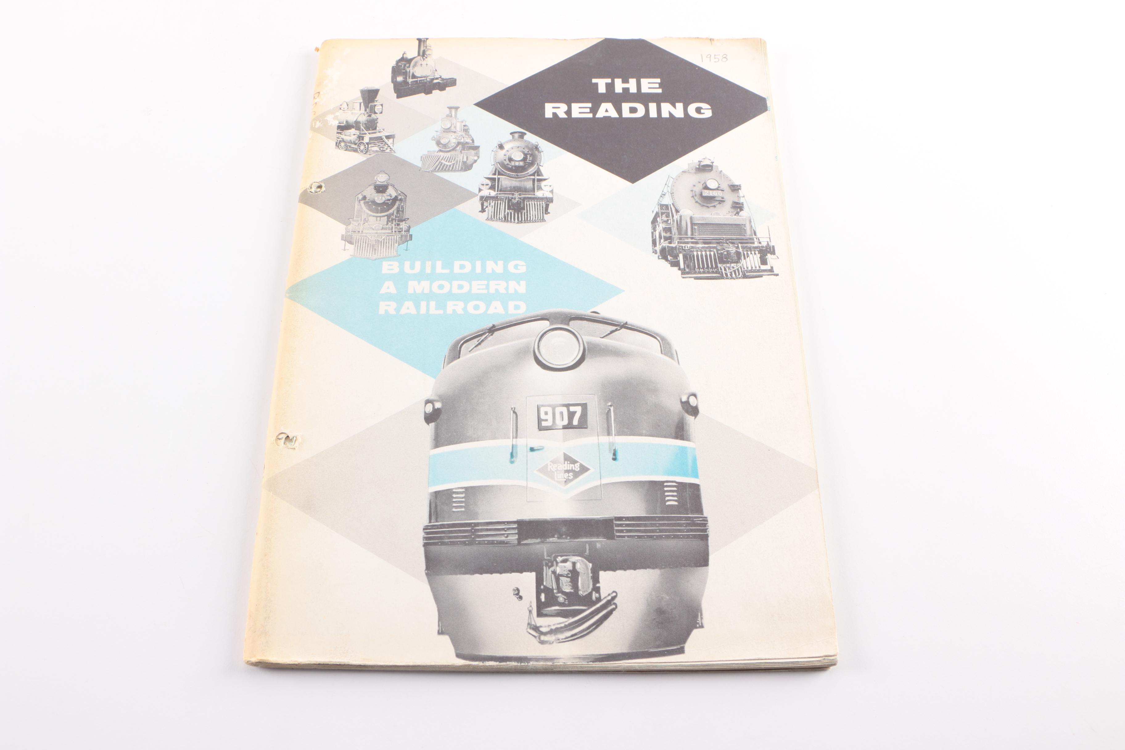 Vintage Books on Trains