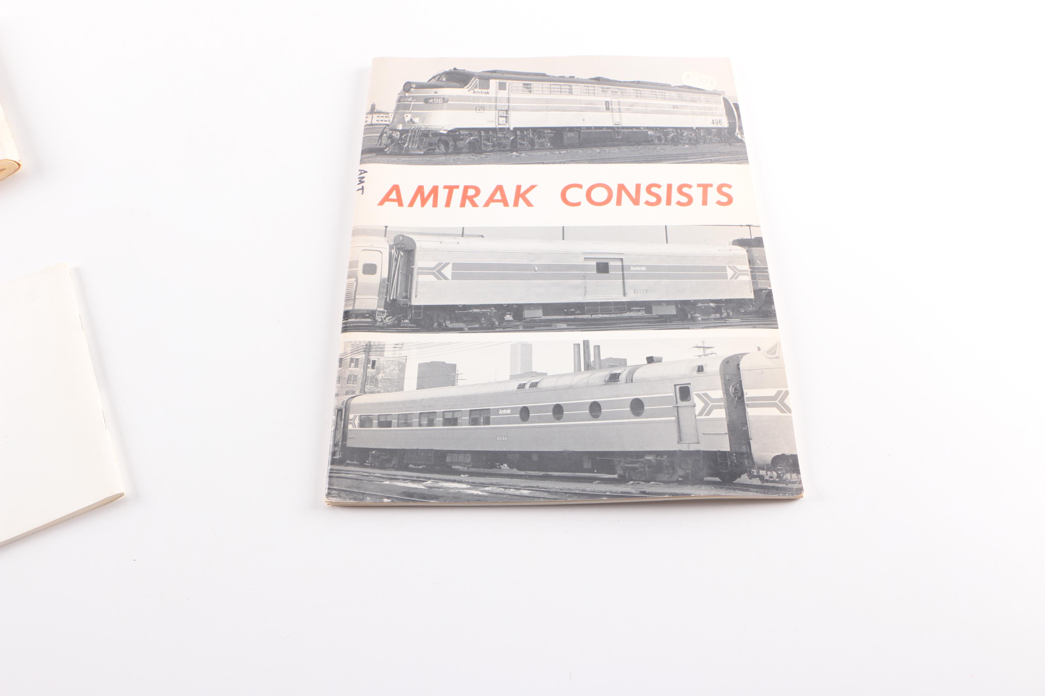 Vintage Books on Trains