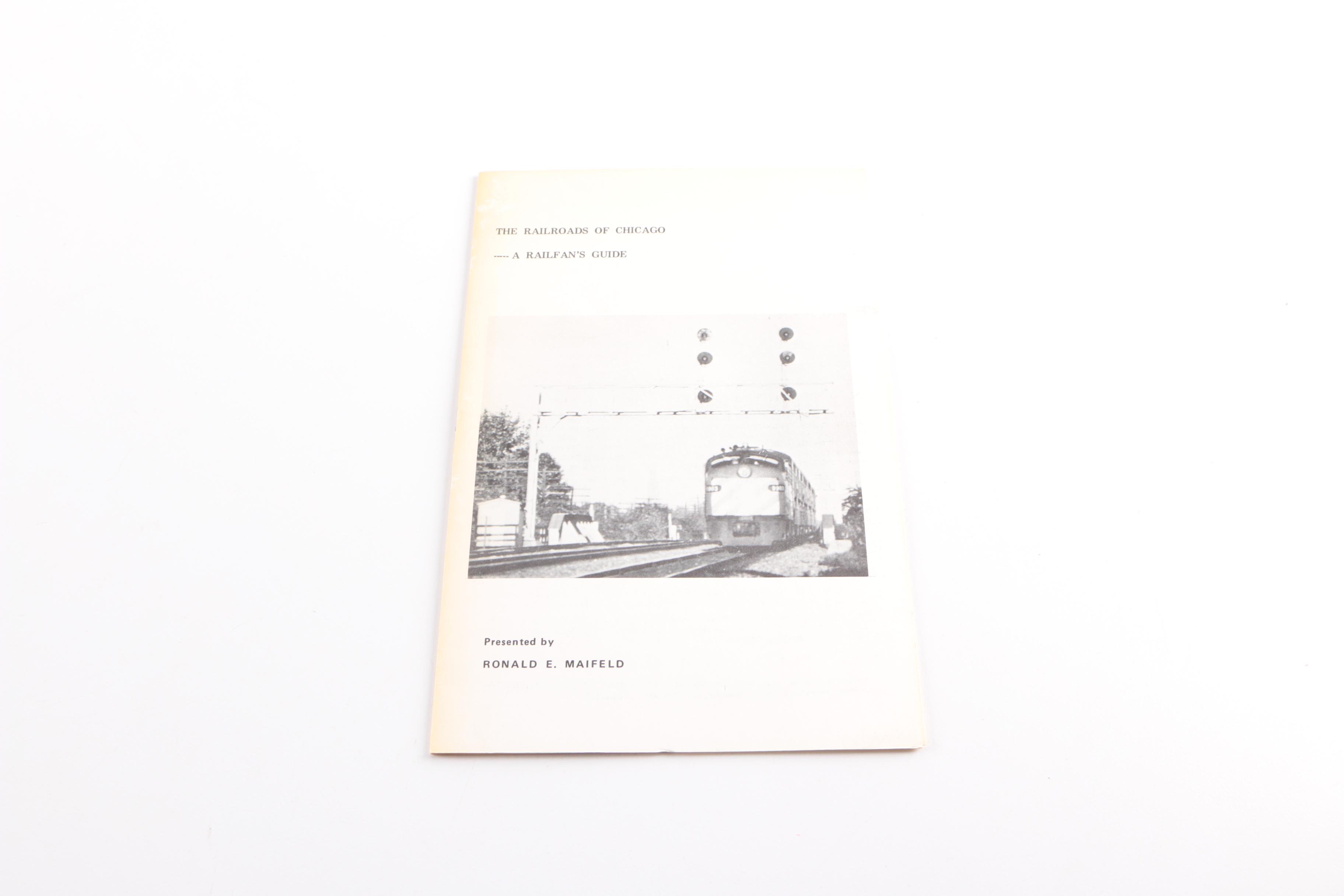 Vintage Books on Trains