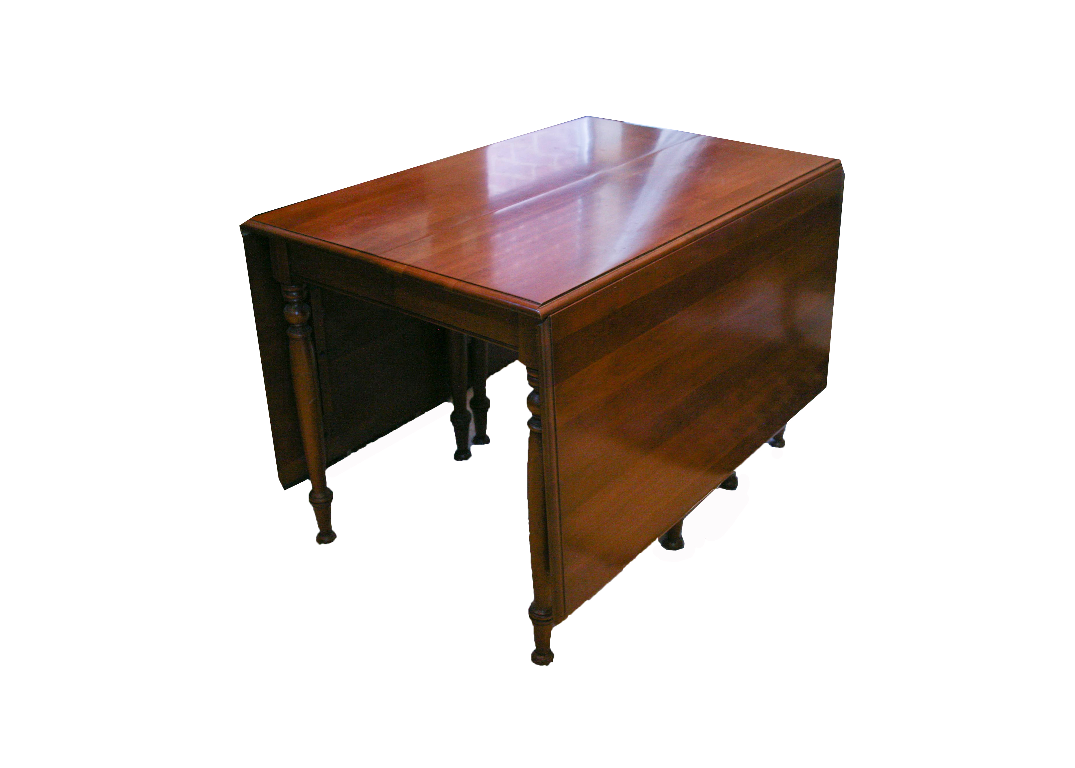 Cherry Drop-Leaf Gate-Leg Table